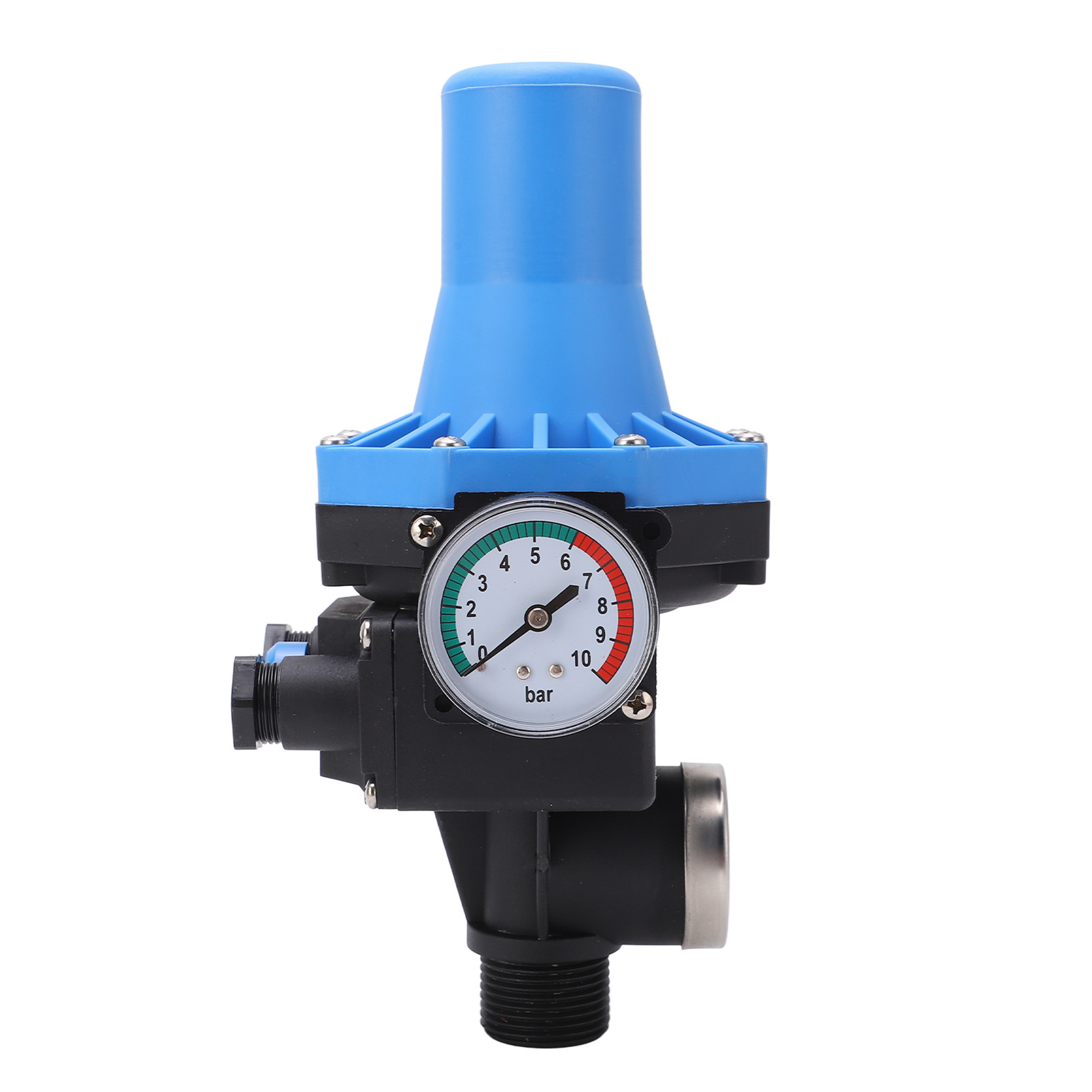 Druckregler Für Wasserpumpen, Automatischer Wasserdichter Schalter Mit Rückschlagventil, 110-120 V (0,75 Kw)