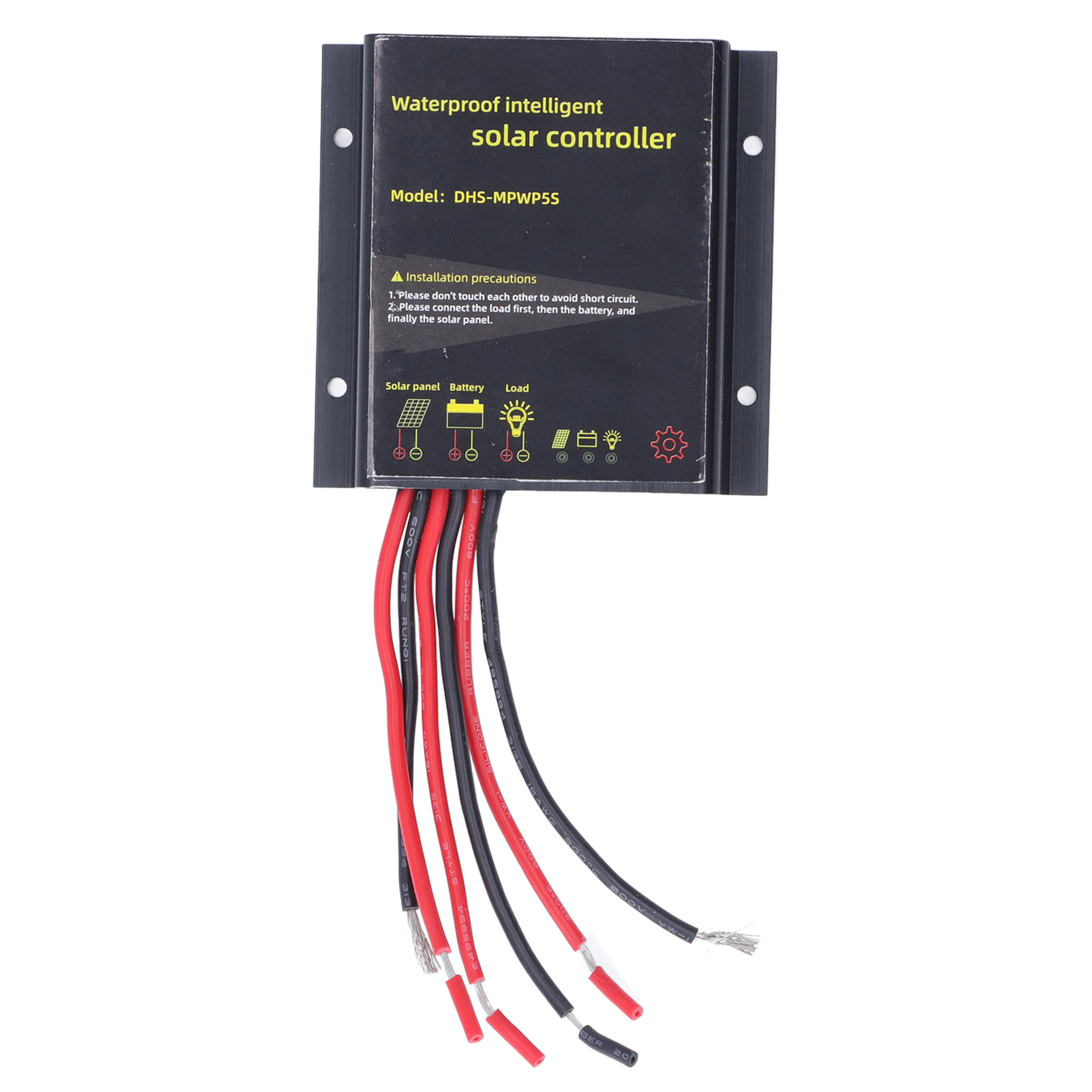 12v 10a Mppt Smart-solar-laderegler, Wasserdicht Mit Batterieladeschutz