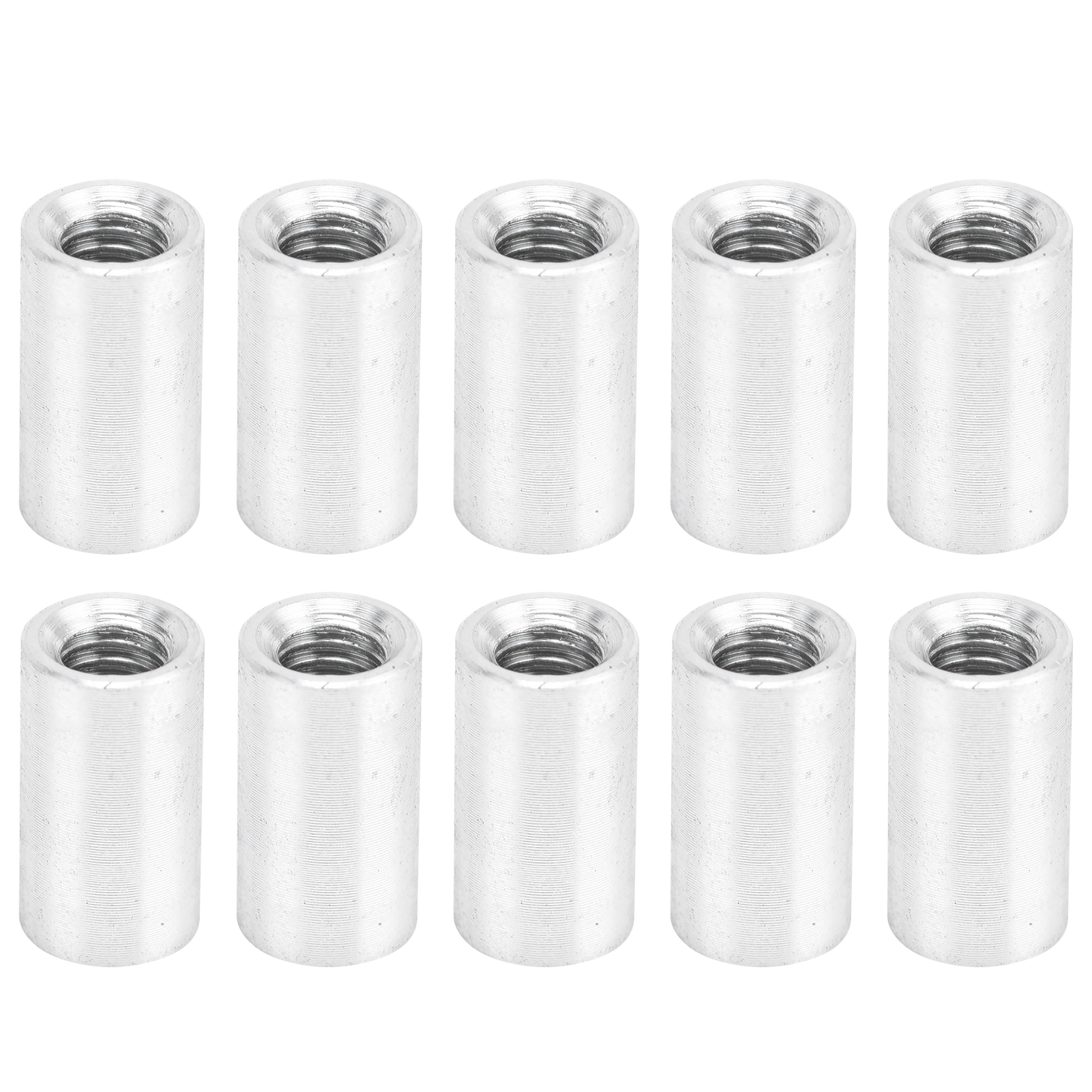 10 Stück Runde Aluminium-abstandshalter Mit Innengewinde M4x0,7 Mm, Länge 10 Mm Für Elektronische Baugruppen
