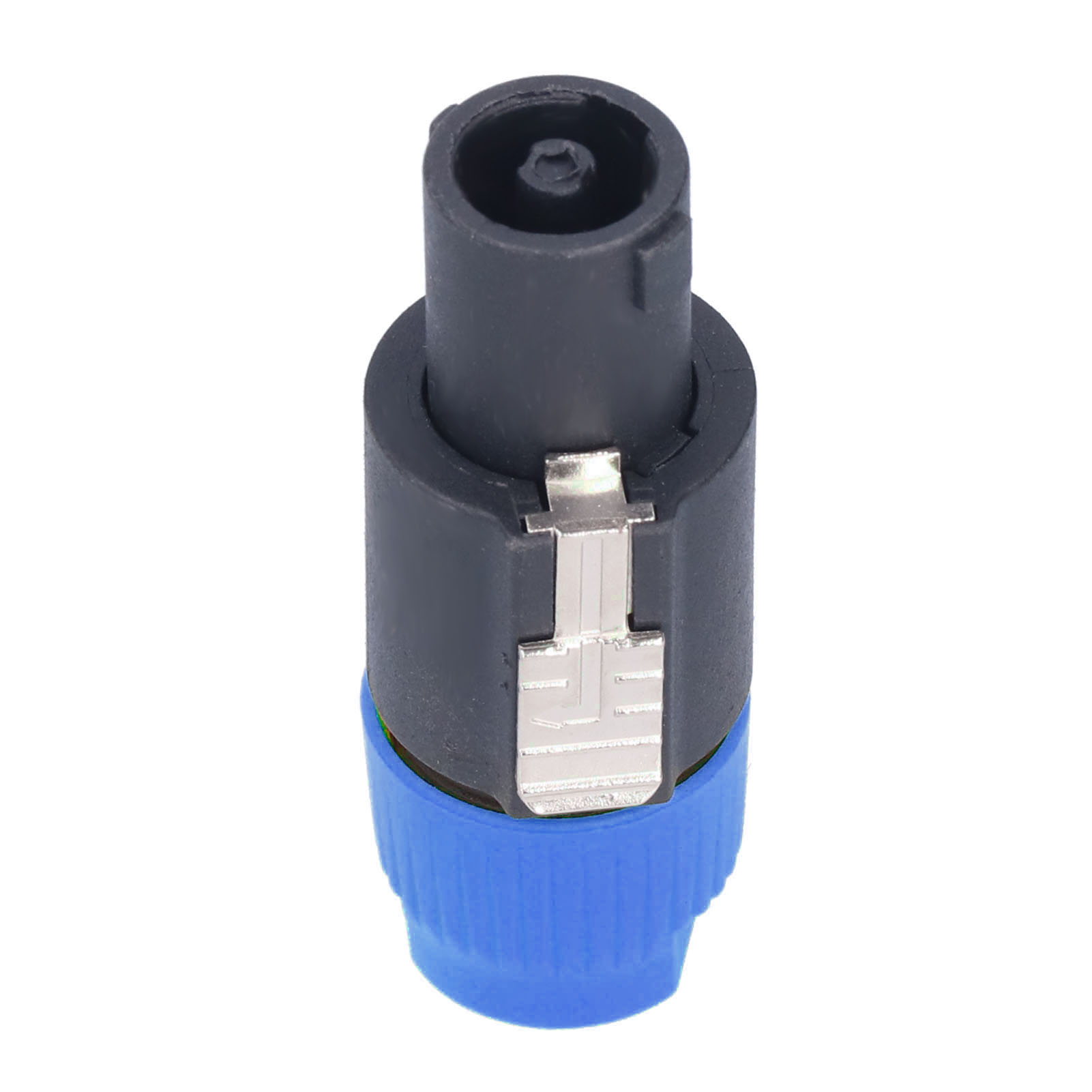 Cnl4fc 4-polige Audio-steckverbinder Mit Drehverriegelung Für Verstärker Und Lautsprecher (4er-pack, Blau)