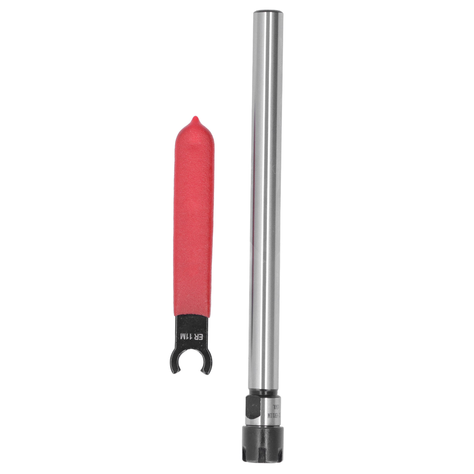 Langes, Gerades Spannzangenfutter Für Cnc-fräsen Mit Schraubenschlüssel, 150-mm-verlängerung Und 1–7 Mm Spannbereich C12-er11m-150l