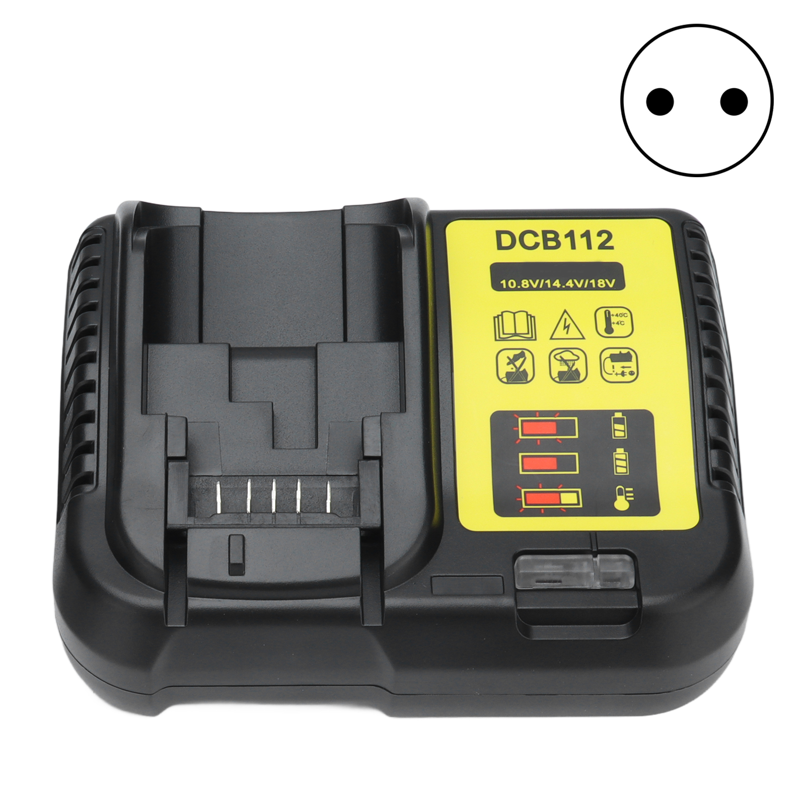 Intelligentes Ladegerät Für 10,8–18-v-lithium-akkus, Elektrowerkzeuge, Wartungsgeräte, Wechselstrom 100–240 V Mit Eu-stecker