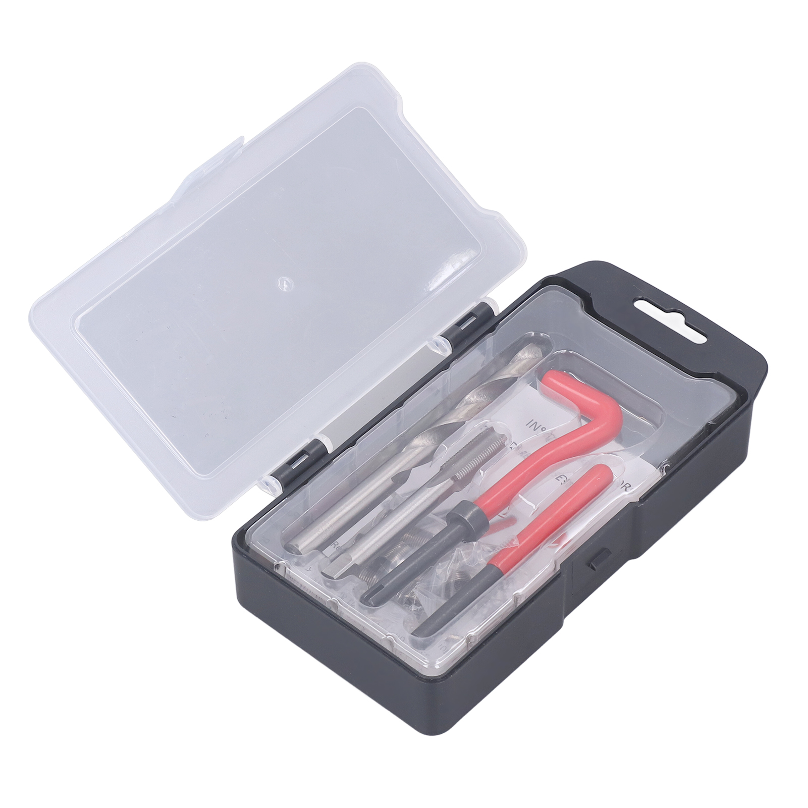 25-teiliges Gewindereparaturset Aus Edelstahl, M6x1,0 Mm, Mit Hss-bohrer Für Kfz-reparaturen