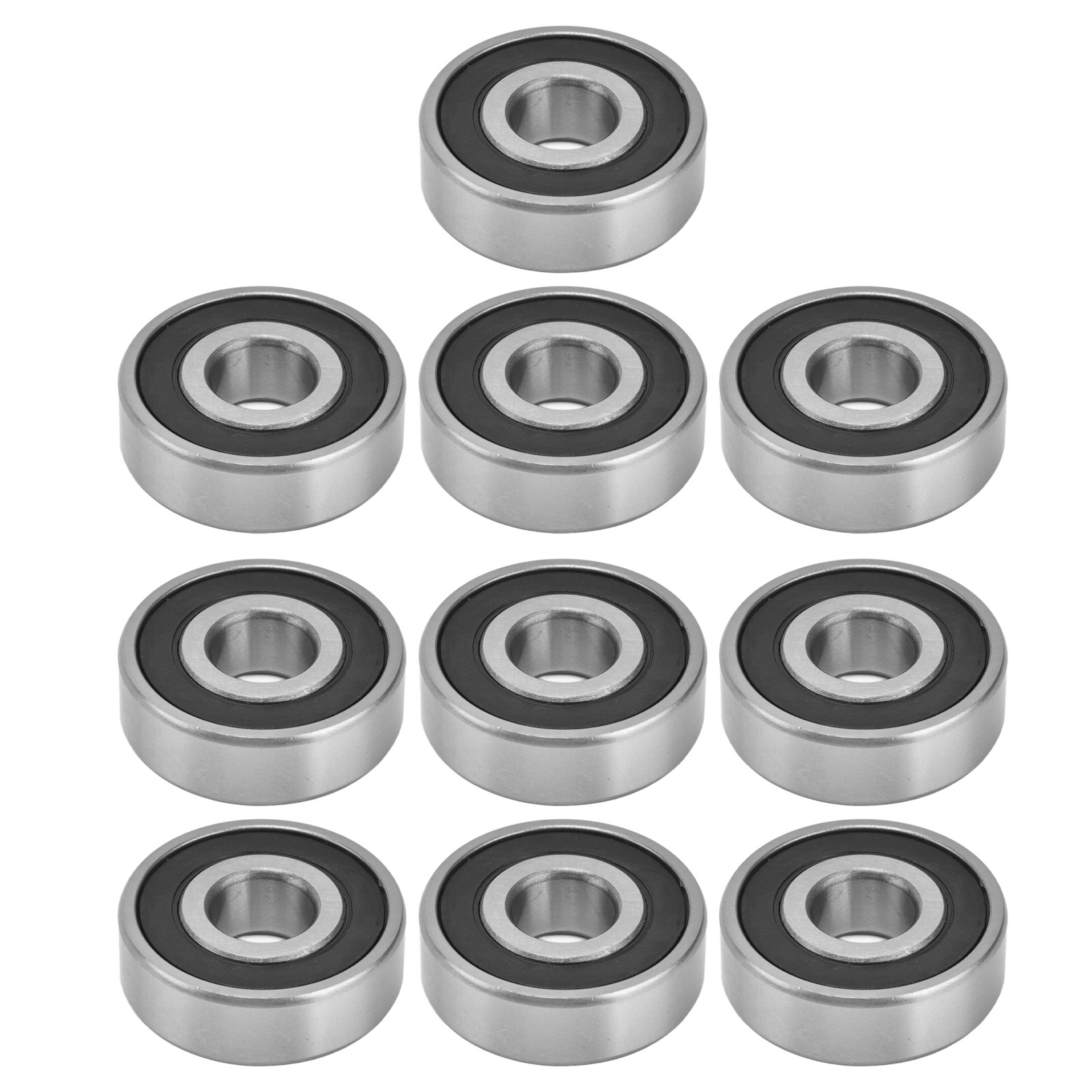 10 Miniatur-rillenkugellager 6302, Gummidichtungen Für Linearbewegungsanwendungen