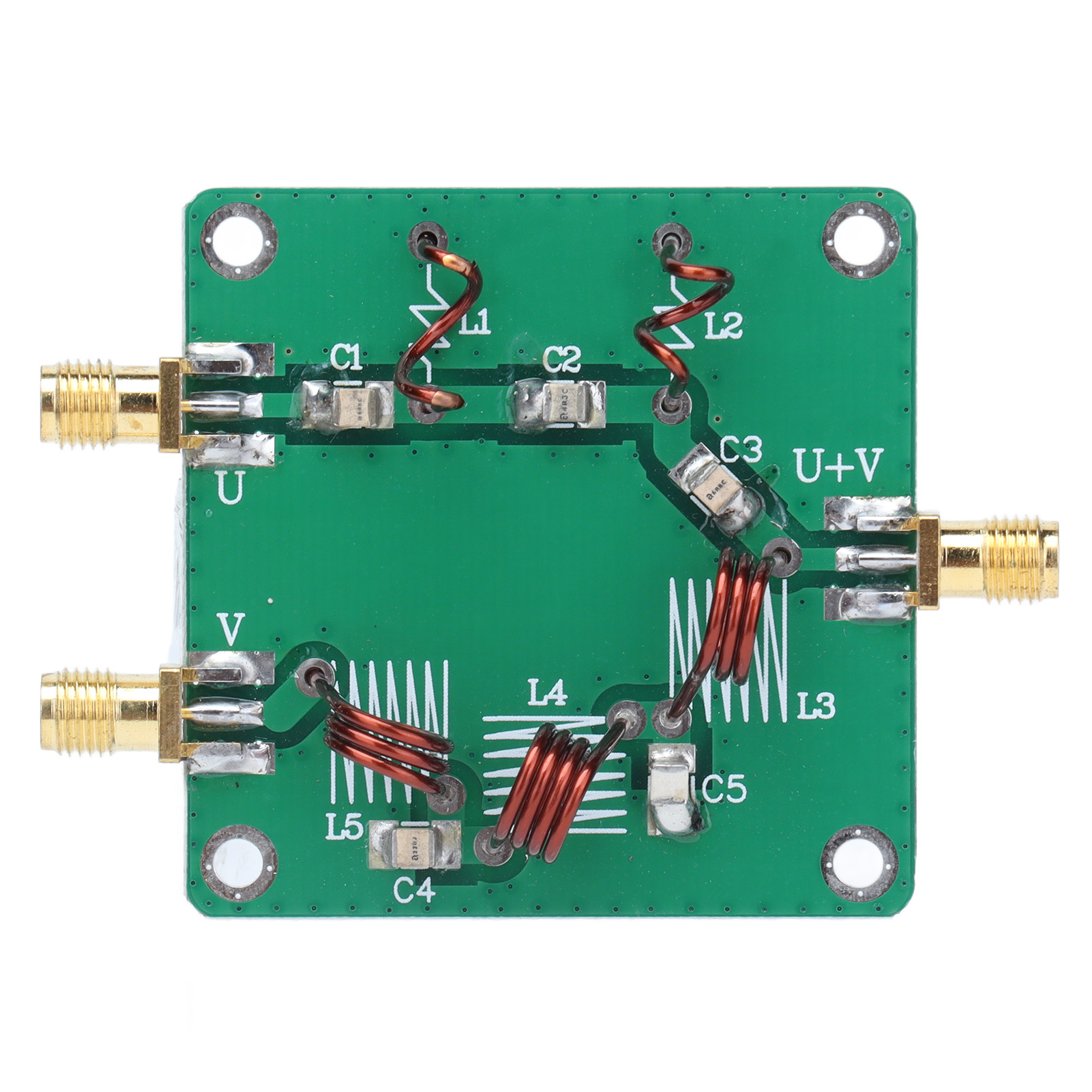 Uv-combiner-lc-filter-antennenmodul Dc-185 Mhz 350–560 Mhz Hochfrequenz