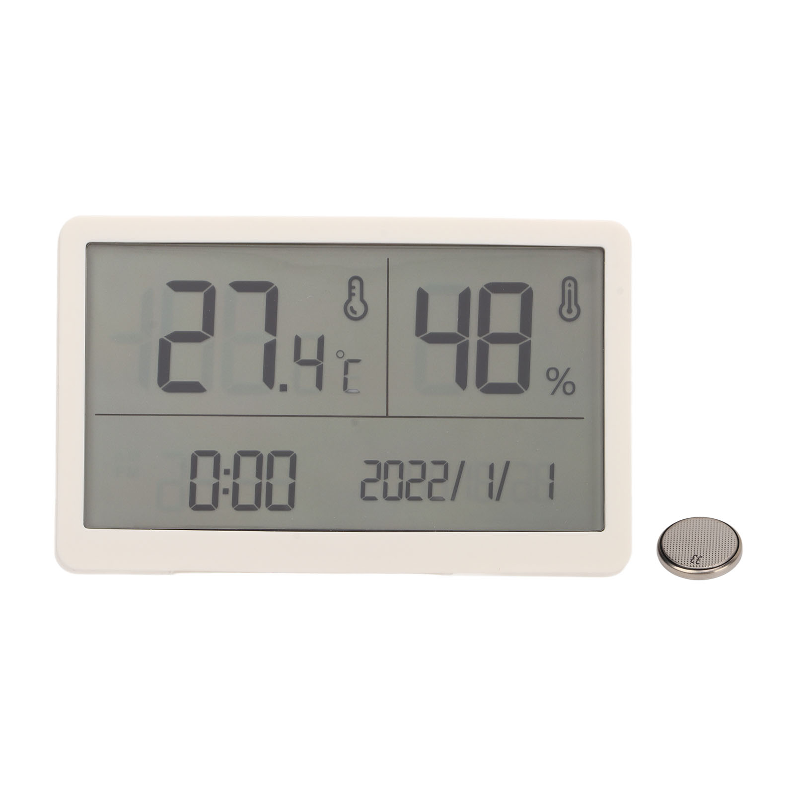 Digitales Thermometer-hygrometer Mit Lcd-anzeige Zur Messung Von Temperatur Und Luftfeuchtigkeit In Innenräumen