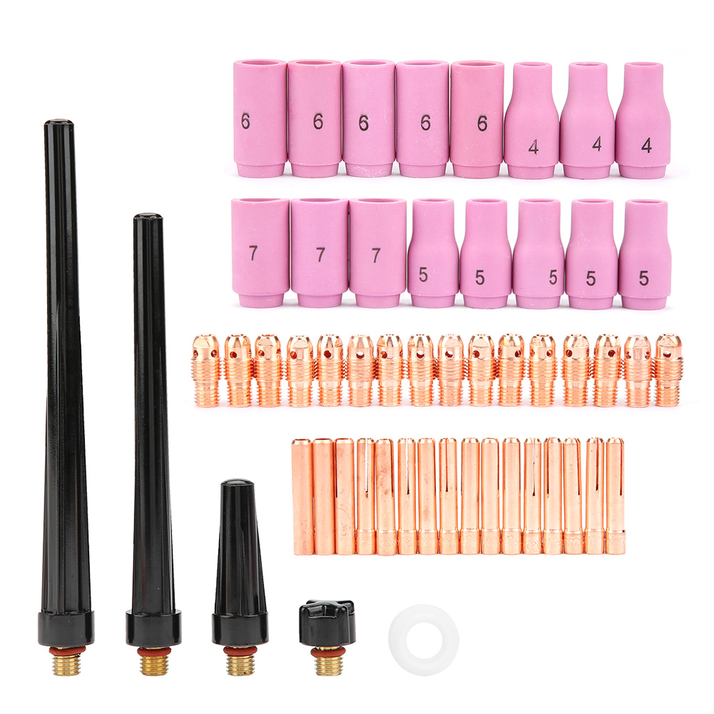 53-teiliges Set Für Wig-schweißbrenner: Düsen, Gaslinsen, Ersatzteile Für Wp-9/20/25