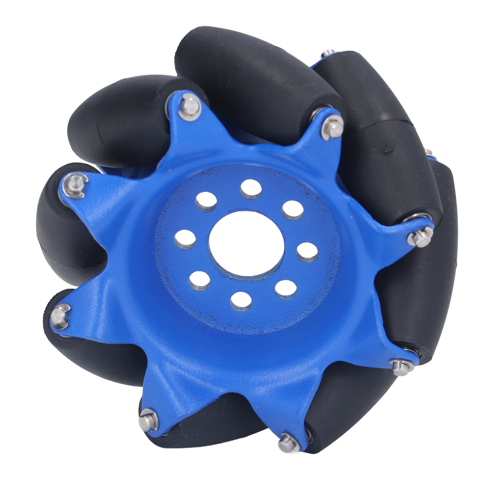 3-zoll-45°-omnidirektionalrad Mit 8 Tpu-gummirollen Für Industrieroboter – Roboterfahrzeugteile 5606-0100-0076