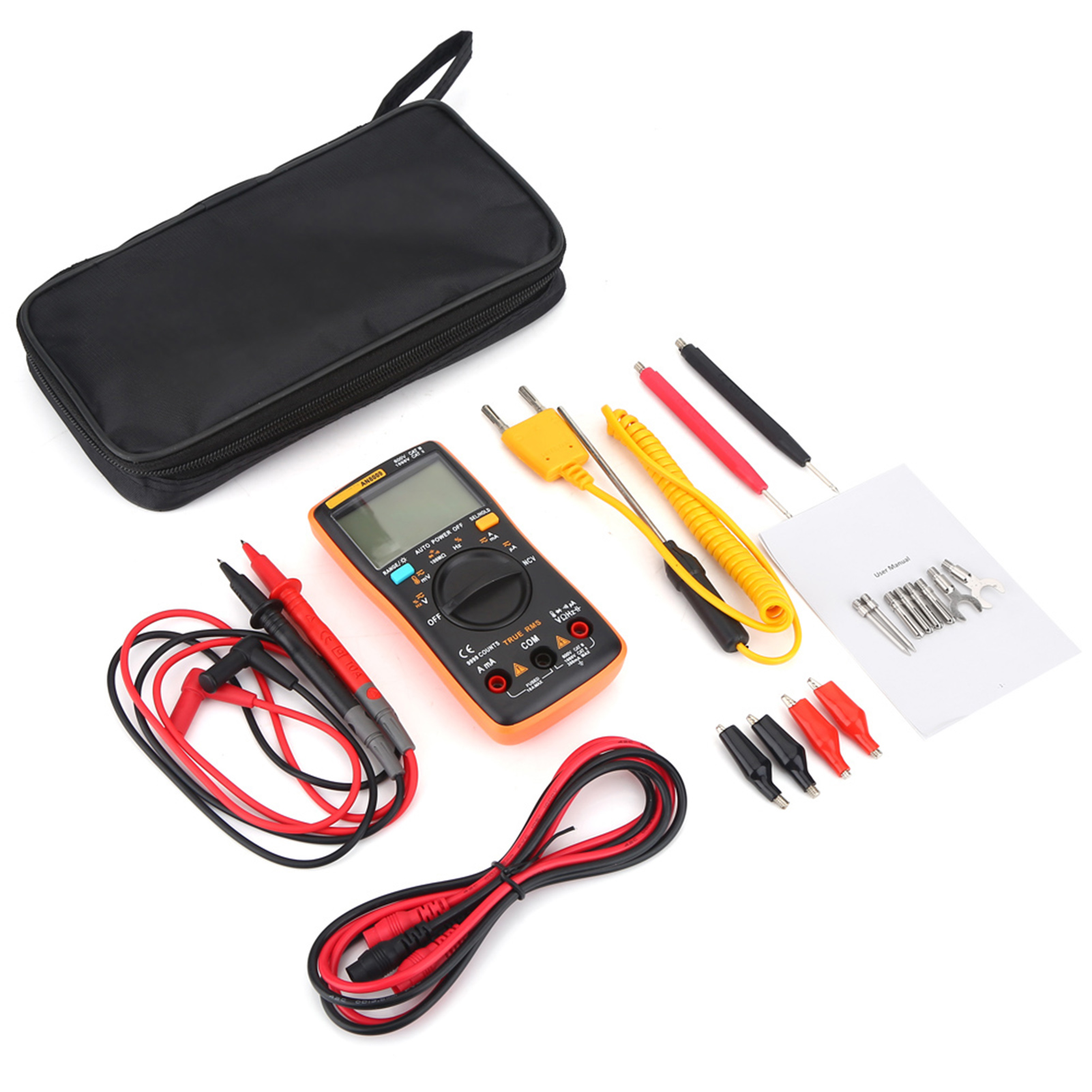 Aneng An8009 Digitalmultimeter, Automatische Ac/dc-spannungsmessung, Effektivwert
