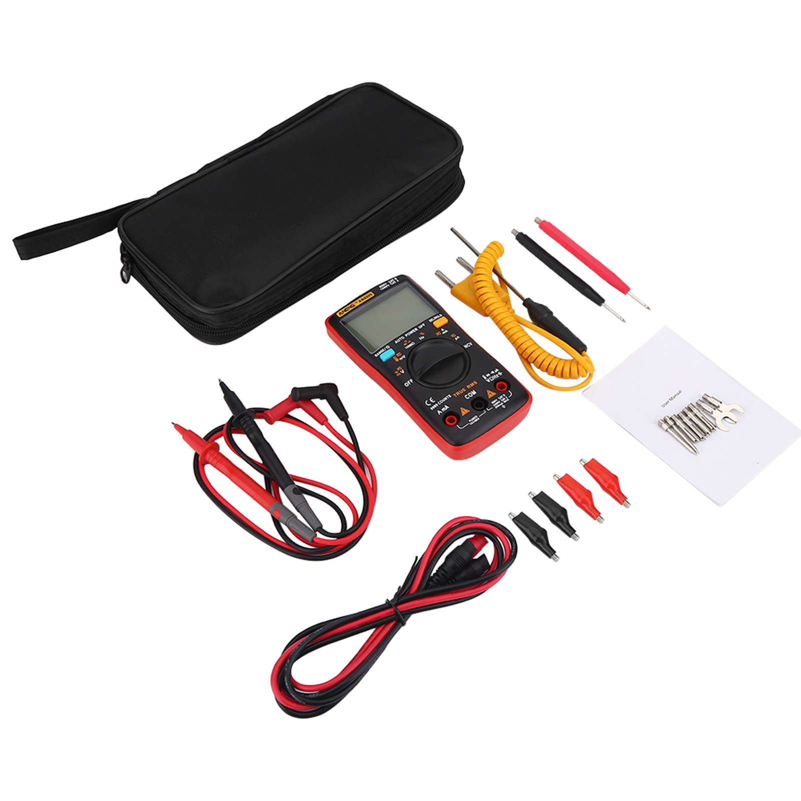 Aneng An8009 True Rms Digitalmultimeter Mit Automatischer Ac/dc-spannungsmessung