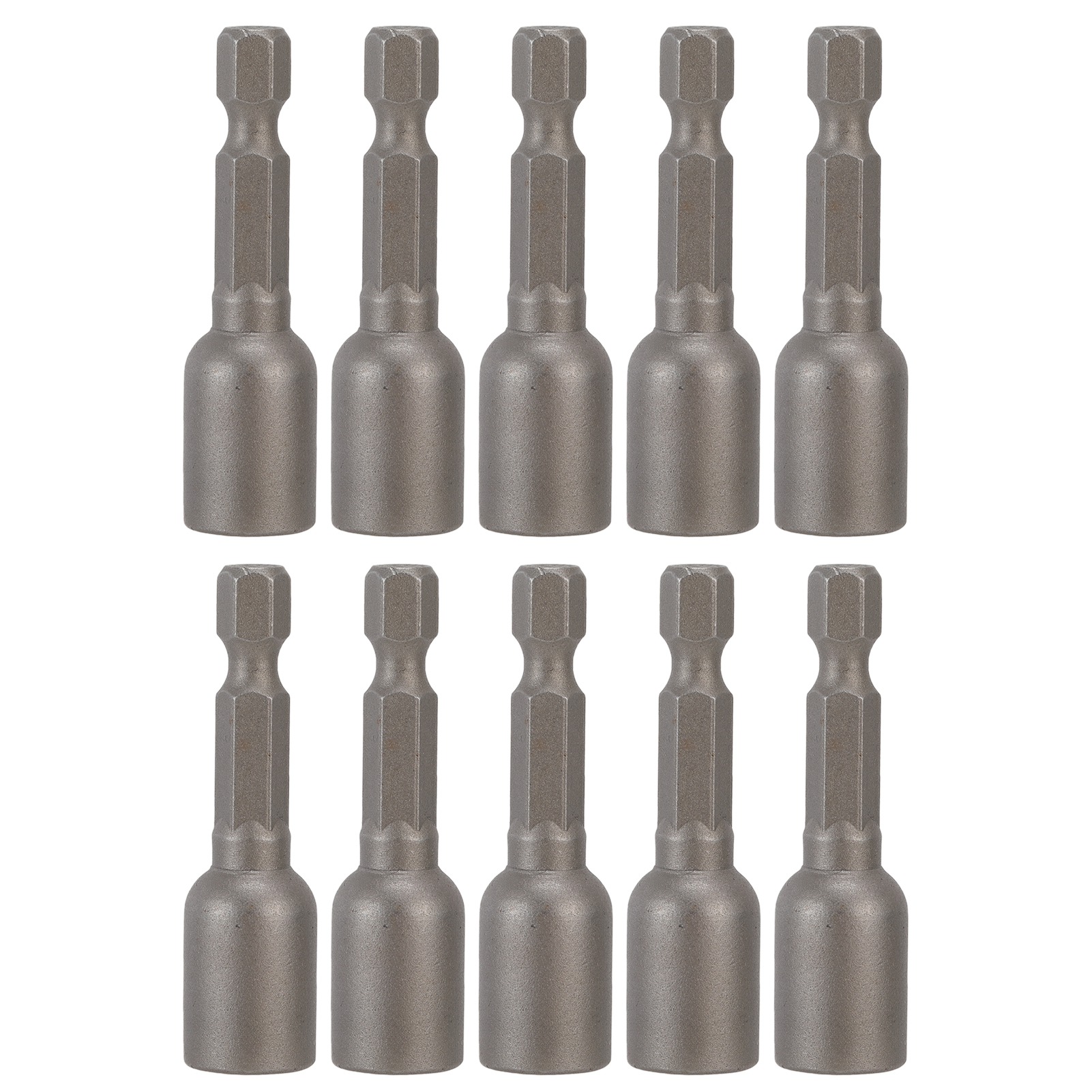 10-teiliges Set Magnetischer Sechskantbits M8x48 Mm Für 1/4-zoll-innensechskantschrauben, Für Bohrschrauber Und Schlagschrauber