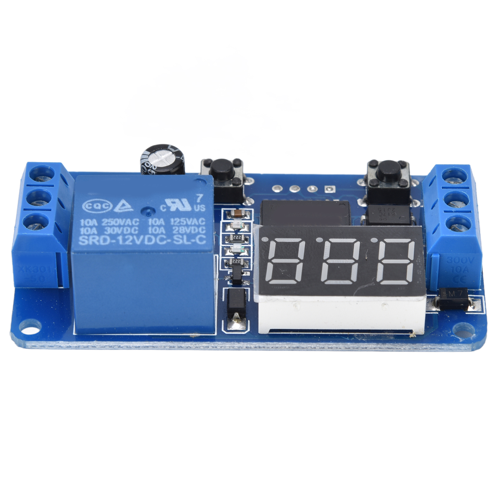 12v-zeitschaltuhr Mit Led-anzeige, Endlosrelaismodul Mit Zeitsteuerungs-mikrocontroller
