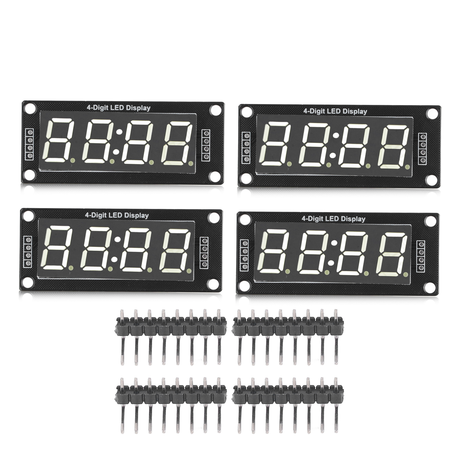 Tm1637 Weiße 0,56 Zoll 7-segment-led-digitalanzeigemodule Für Diy-uhren Mra041b