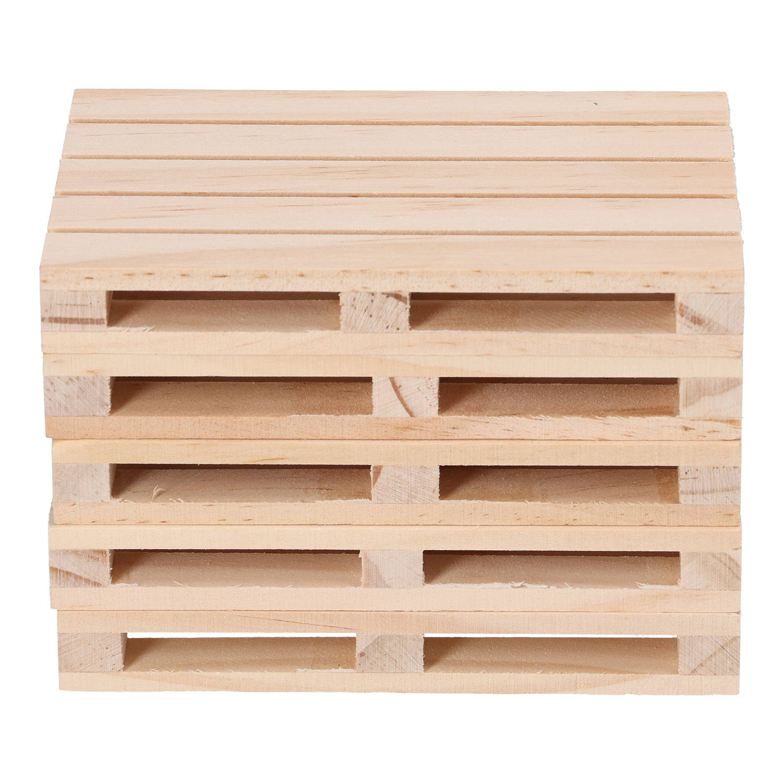 5-teiliges Set Untersetzer Aus Naturholz, Rutschfest, Für Büro, Zuhause, Restaurant