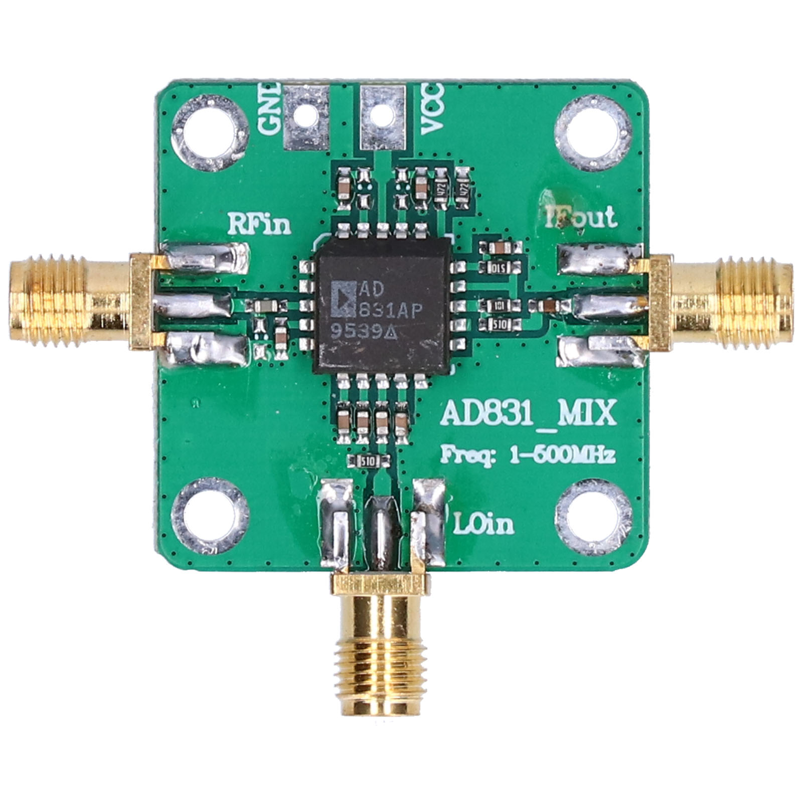 Ad831 1–500 Mhz Hf-hochfrequenzmischermodul, Monokristalliner Funkwandler Für Bandbreitenanwendungen