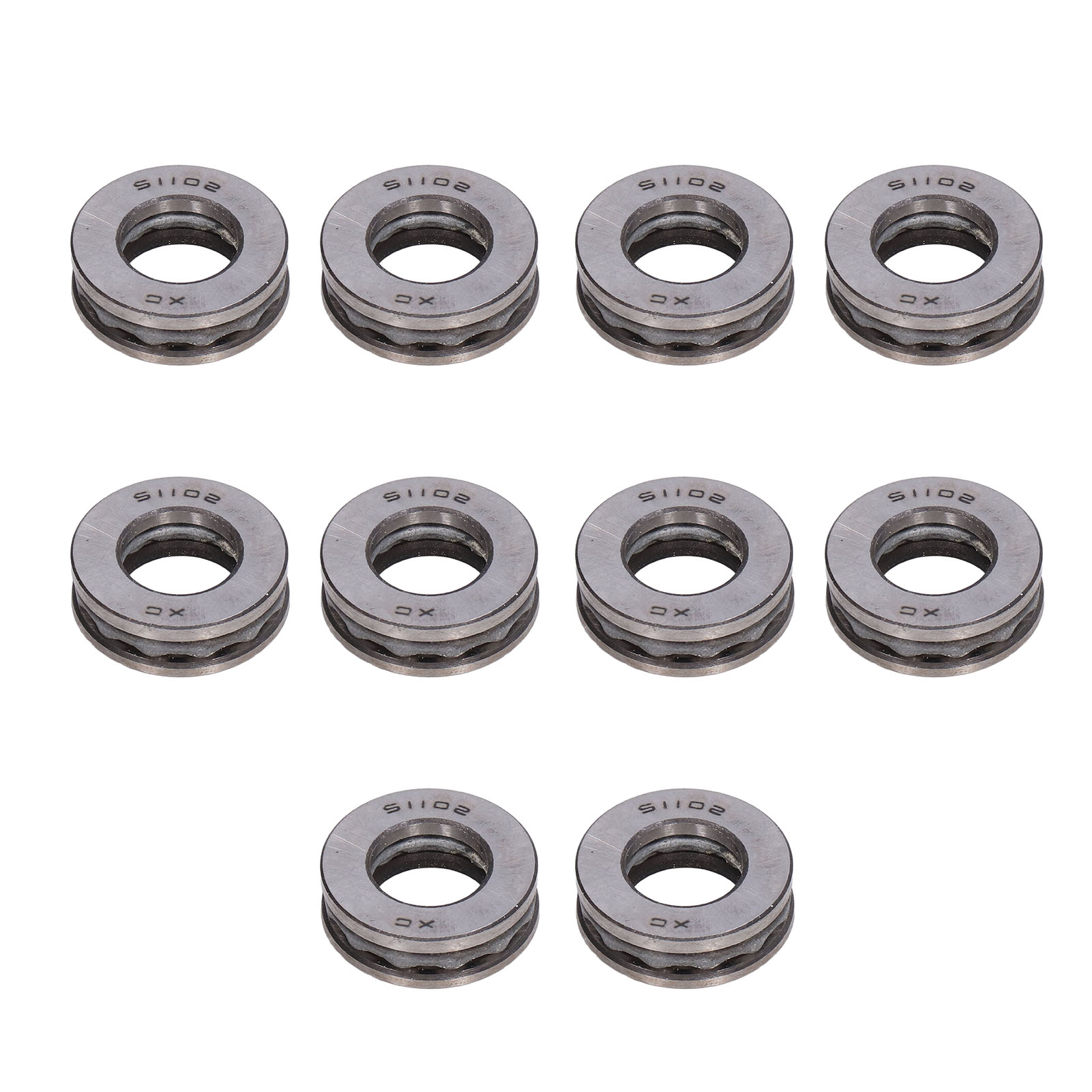 10 Stück Miniatur-axialkugellager 51102, Hochpräzise Metalllager-set