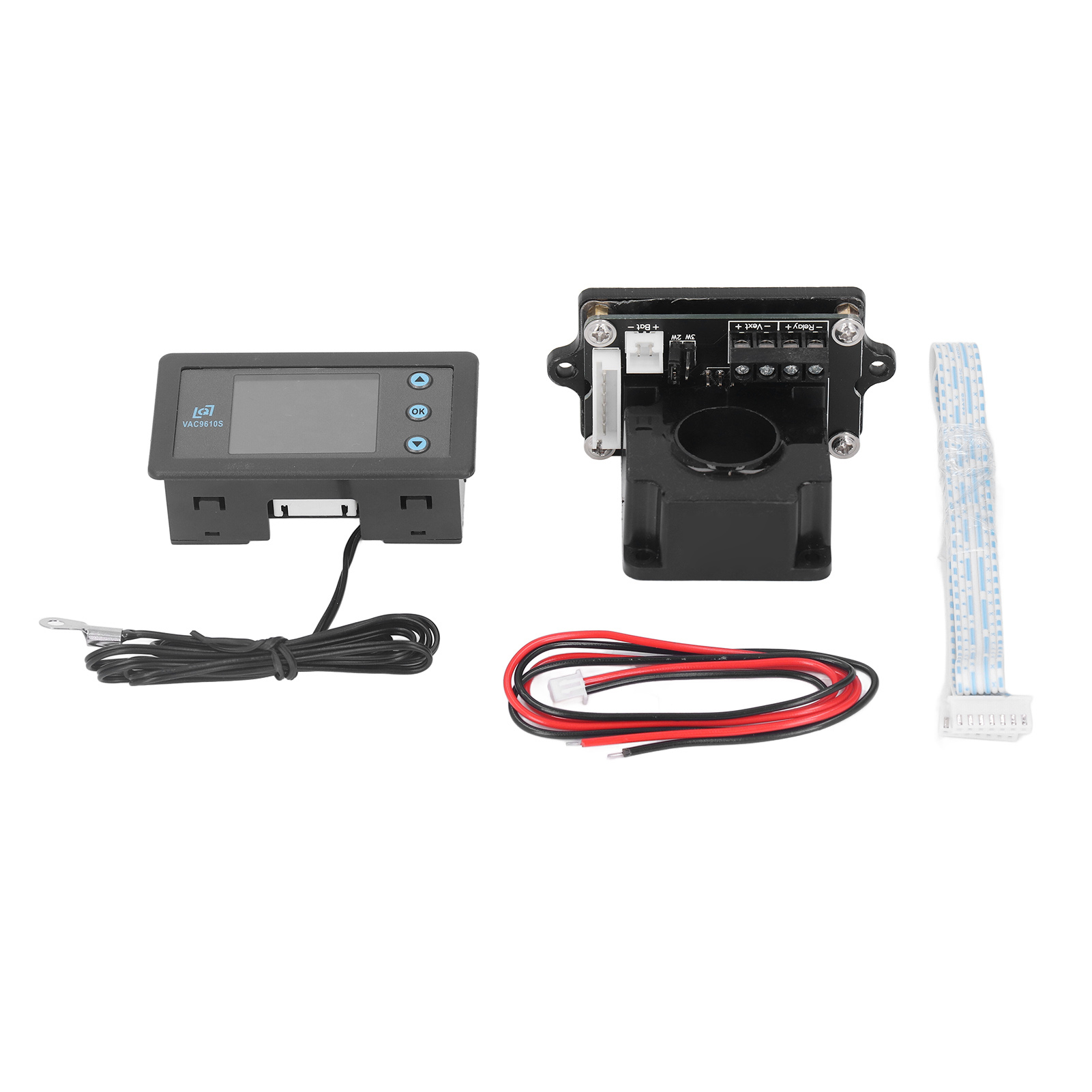 Digitales Lcd-stromkapazitätsmessgerät, Leistungsdetektor, 500v 200a Voltmeter