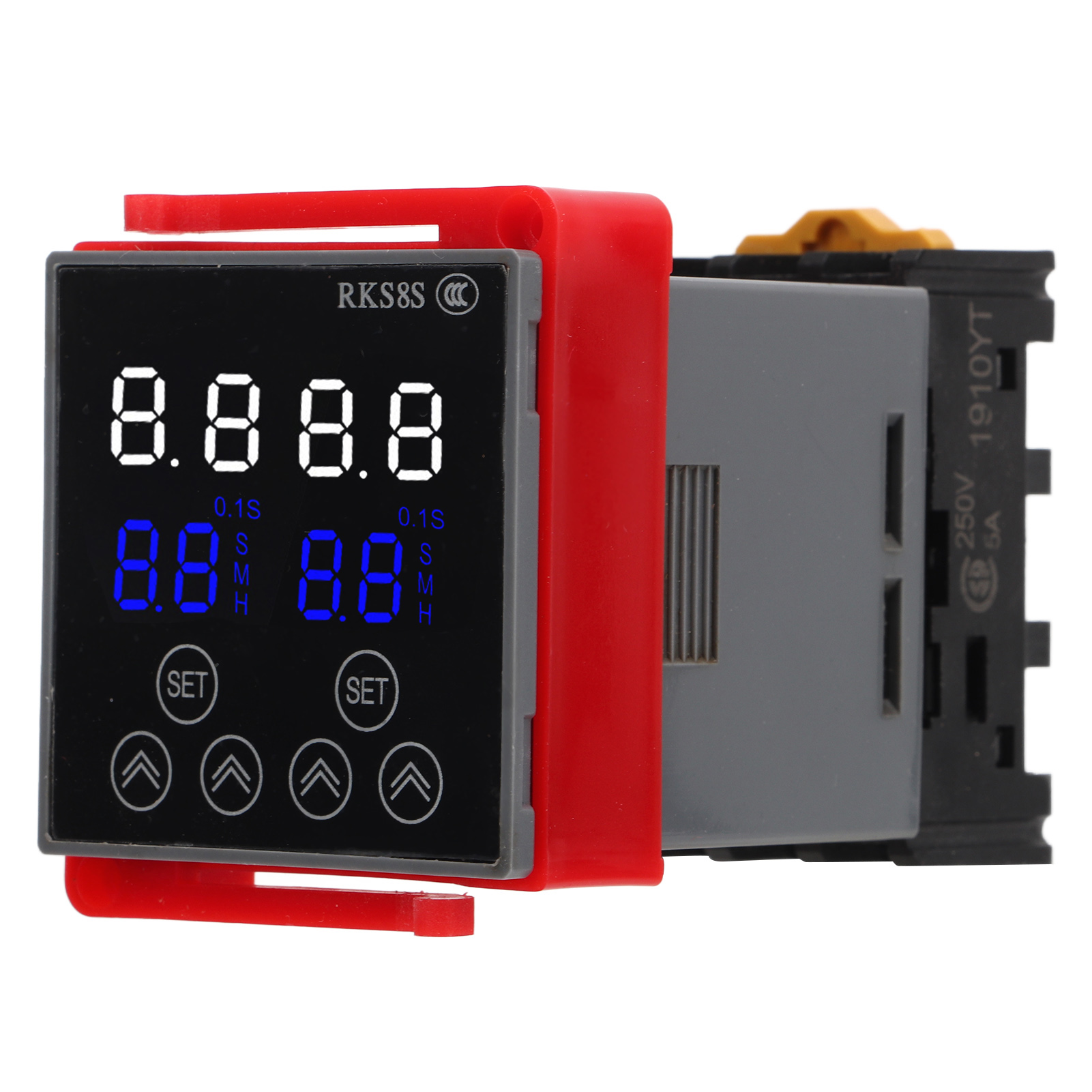 Multifunktions-lcd-relais-timer, Brennbares Pp-gehäuse, Für 12-v-gleichstromautomatisierung