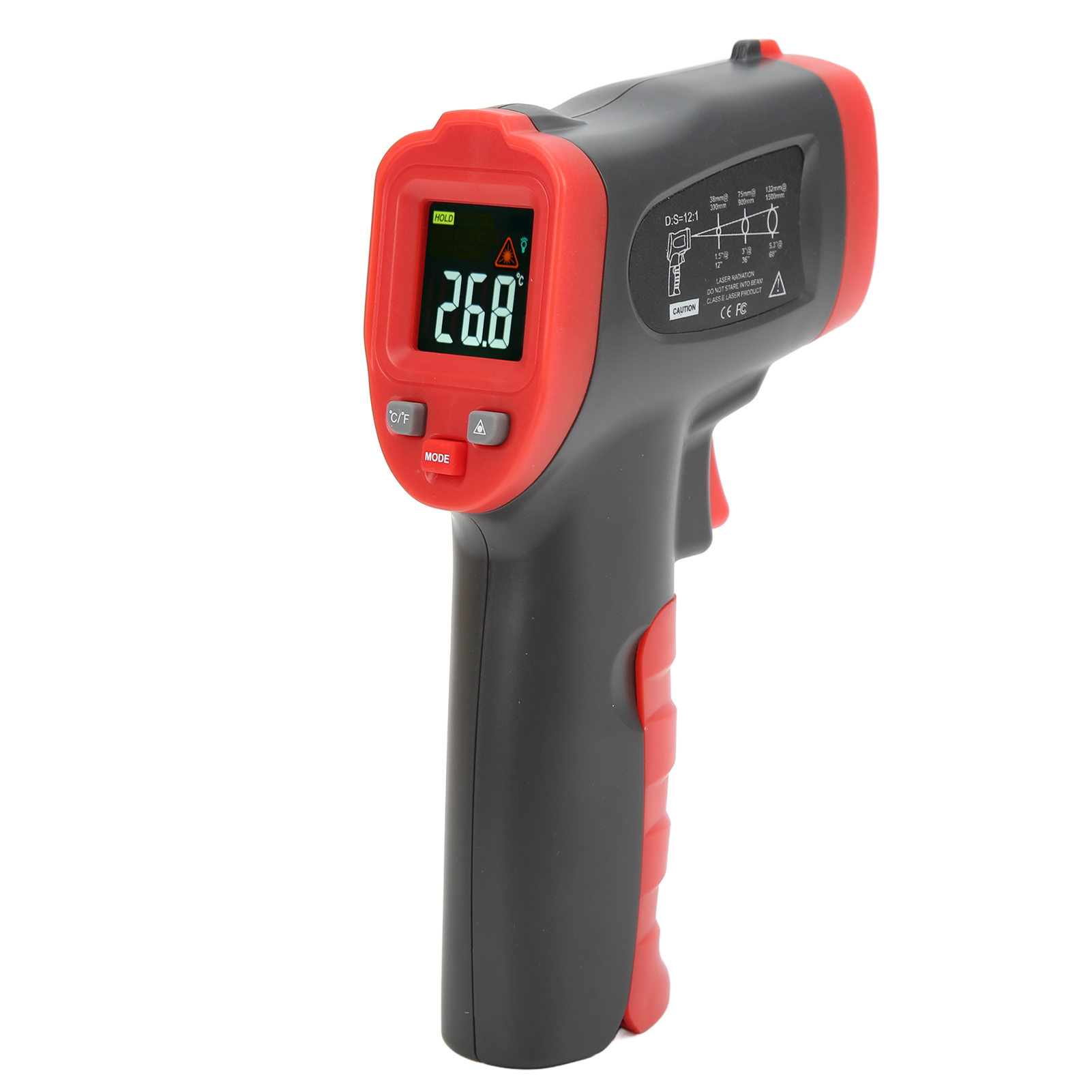 Infrarot-thermometer Mit Farbbildschirm, Hochpräzises Elektronisches Temperaturmessgerät