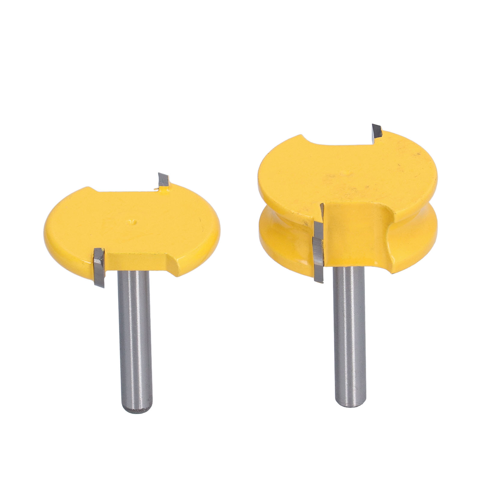 2-teiliges Metall-t-bogenfräser-set Für Holzbearbeitung Und Kantenbearbeitung, 1/4-zoll-holzbearbeitungswerkzeug-set