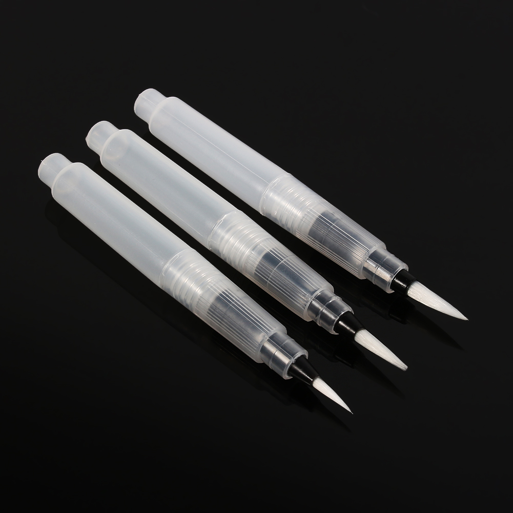 3-teiliges Pinselset Mit Wasserbasierter Tusche Für Aquarell, Kalligrafie Und Malerei