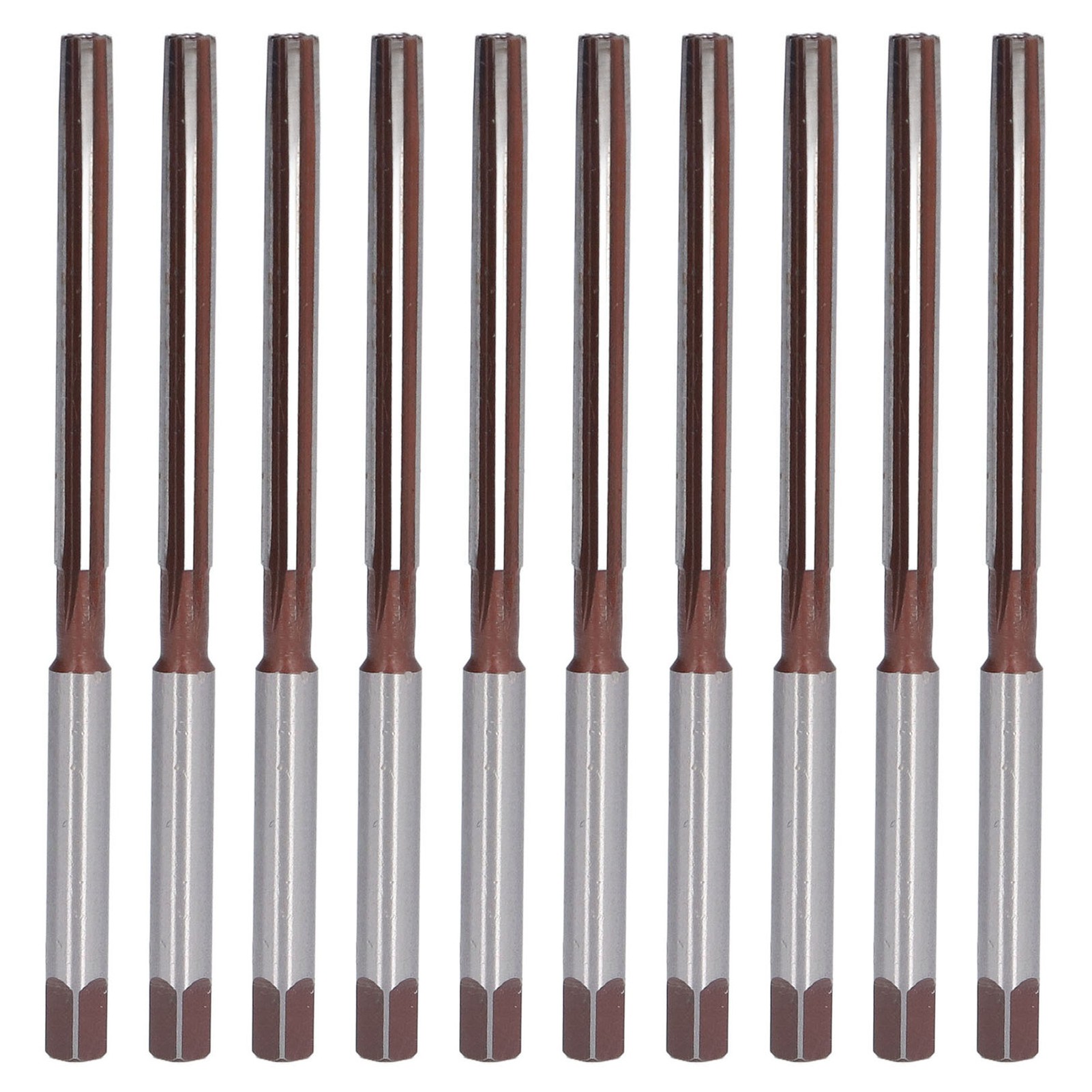 10 Stück 9sicr-geradreibahlen Für Aluminium Und Holz, 3/16-zoll-handfräser