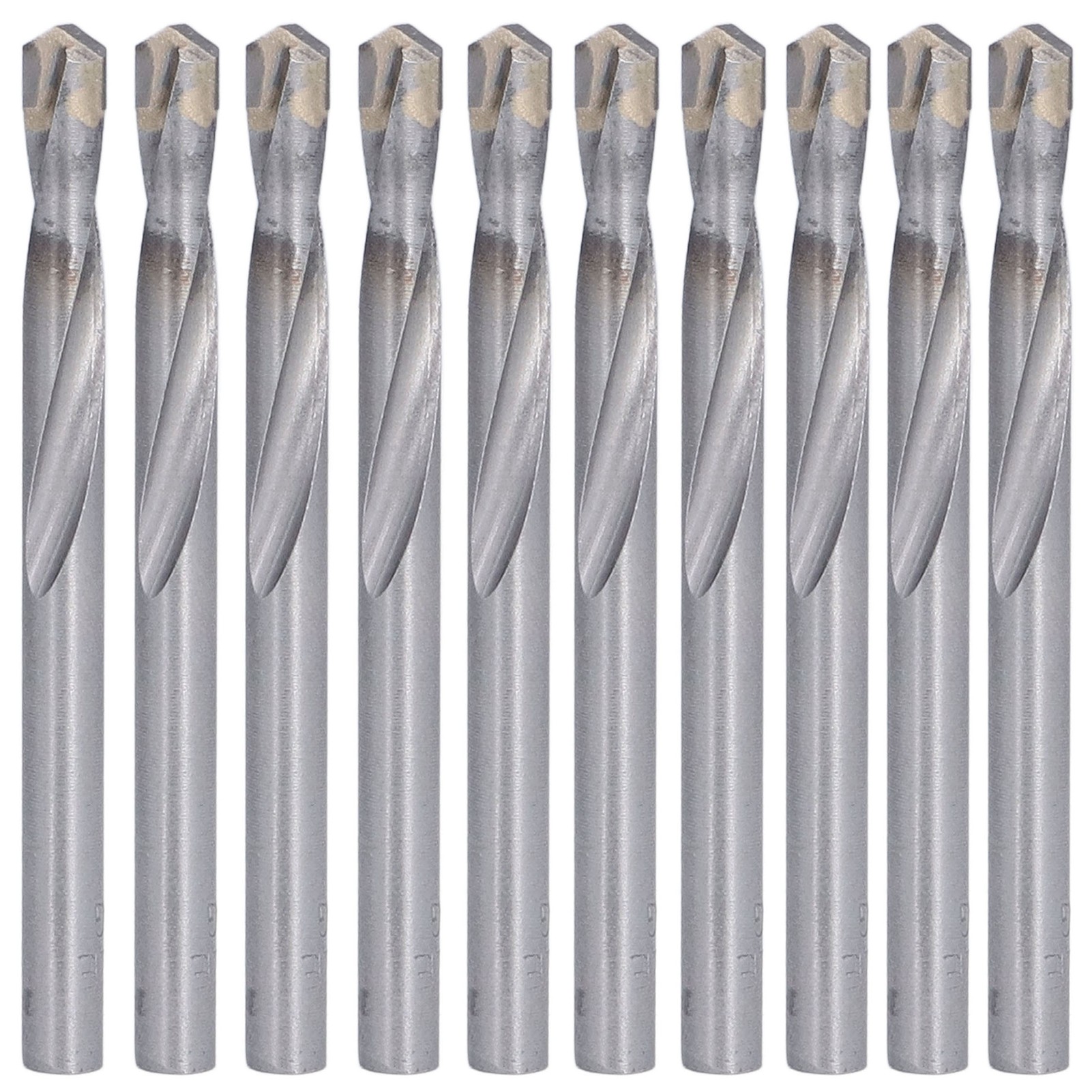 10-teiliges Set Mit 7-mm-spiralbohrern Mit Geradem Schaft Für Metallbearbeitung