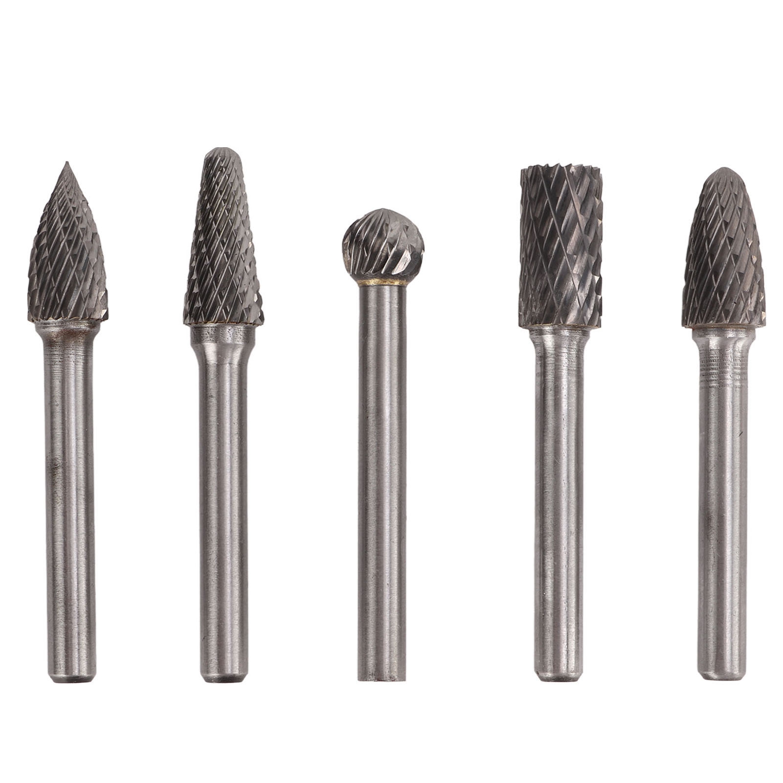 Stück 1/4" 6 Mm Wolframstahl-rotationsfräser Für Metall- Und Holzbearbeitung