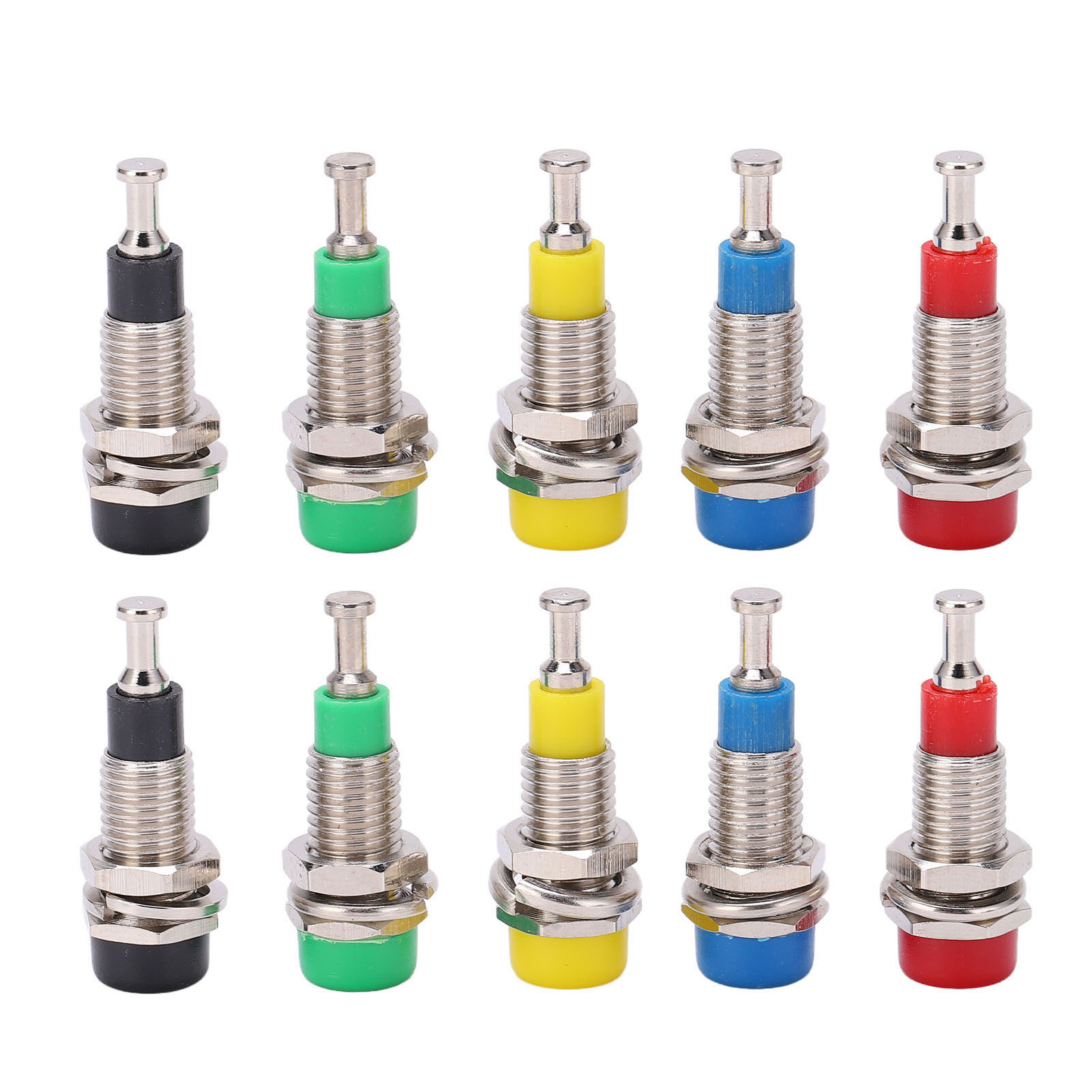 Stück Vergoldete Bananenstecker (weiblich), 2 Mm, J.40006, Für Die Montage In Elektronischen Instrumententafeln