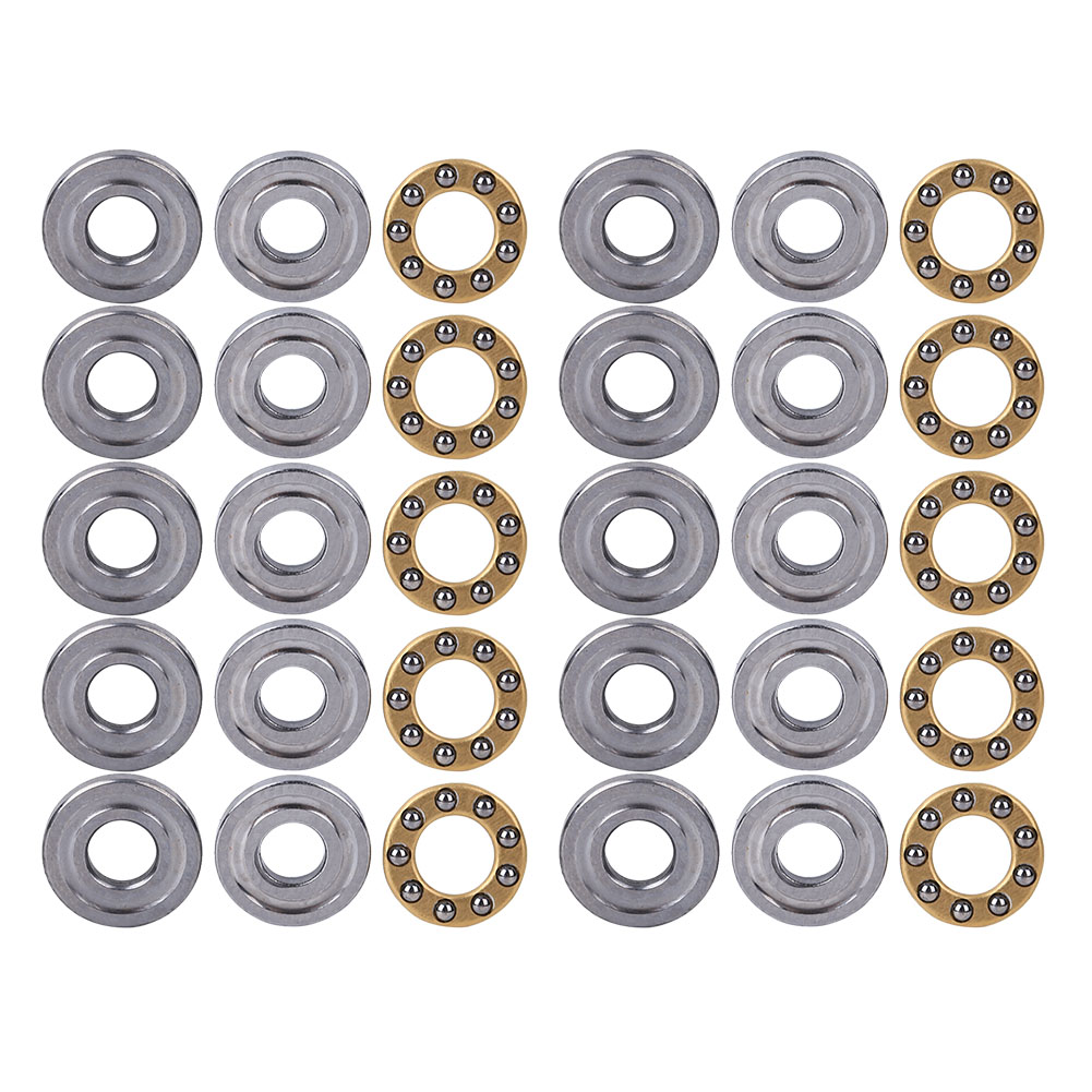 10 Hochpräzise Miniatur-flachkugellager Aus Stahl – 10er-packung