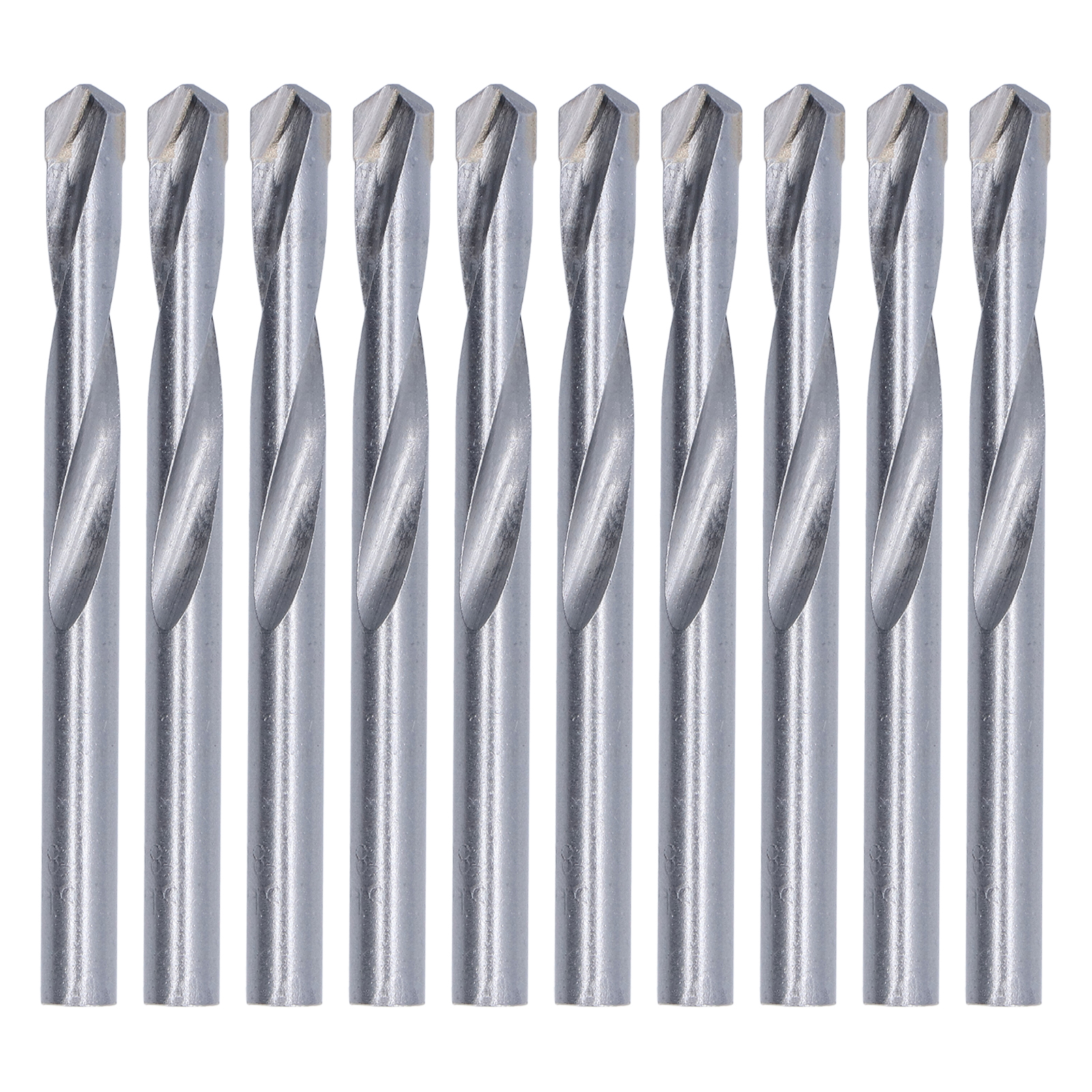 10-teiliges Set Aus Wolframstahl-gravierfräsern, Gerader Schaft, 8 Mm, Zum Bohren Und Gravieren