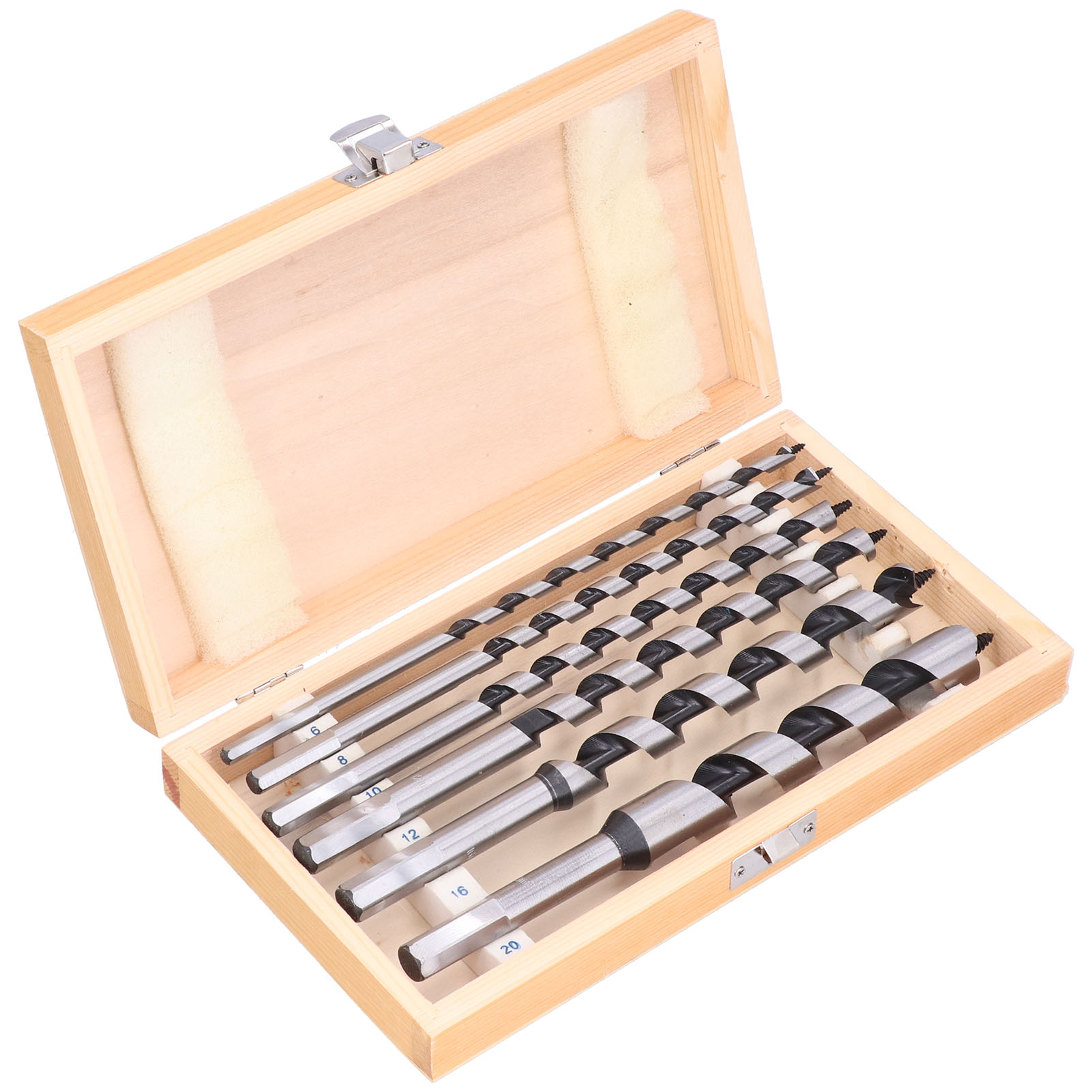 Verschleißfeste Spiralbohrer Für Holz – 6-teiliges Set Zum Bohren In Holz