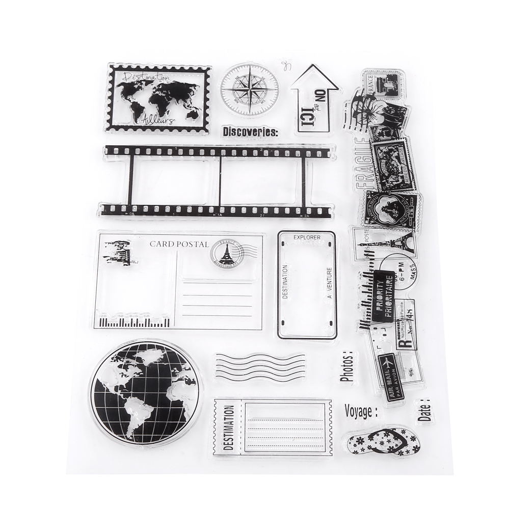 14x18cm Silikongummistempel Für Scrapbooking Und Postkarten