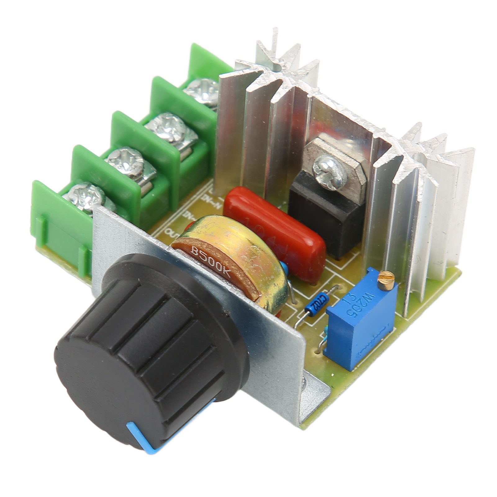220v 2000w Spannungsreglermodul, Geschwindigkeits- Und Lichtregler, Einstellbare Steuerplatine