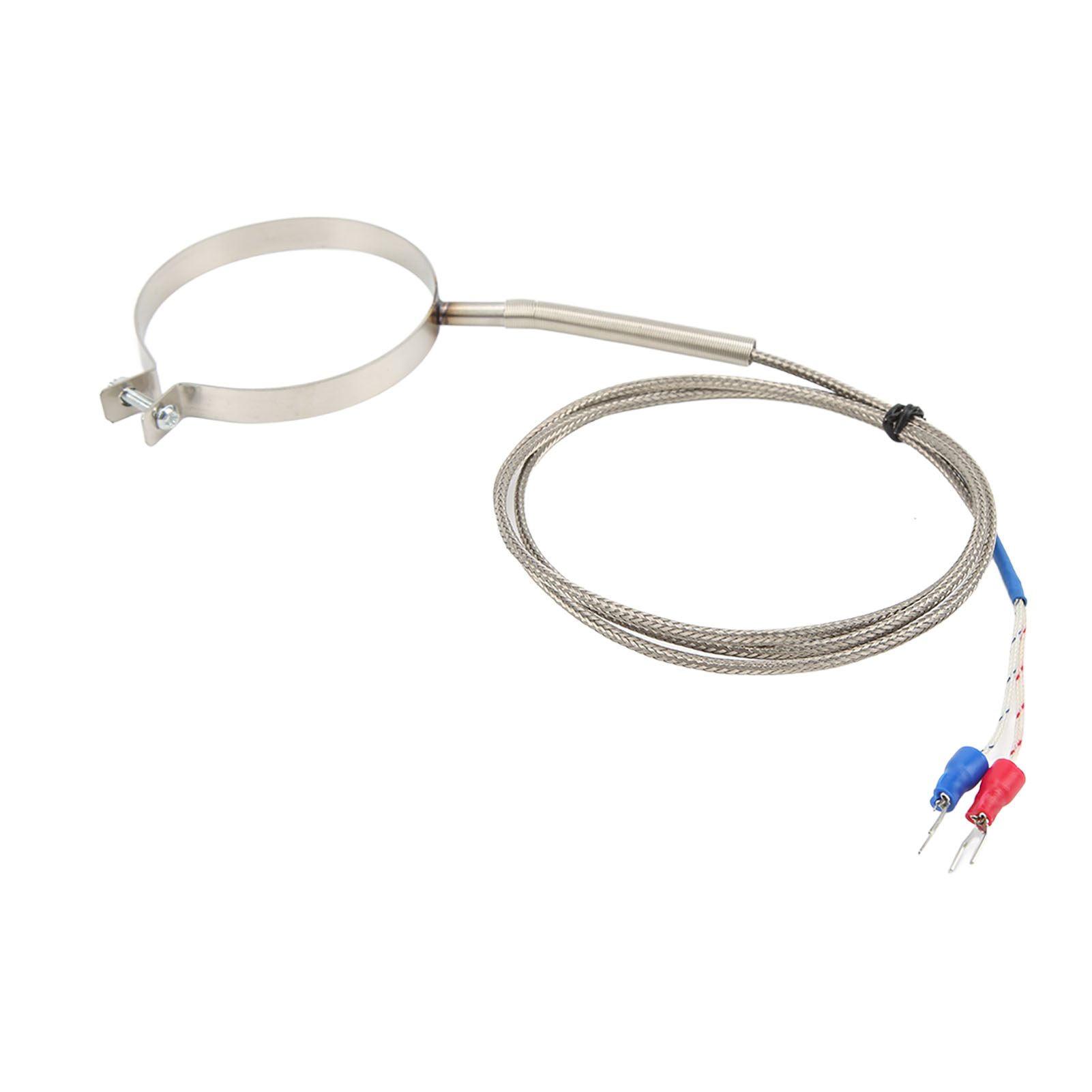Temperatursensor Typ K, 0–400 °c, 60 Mm Gewinde, Edelstahl, Für Industrielle Anwendungen, 1 M Länge