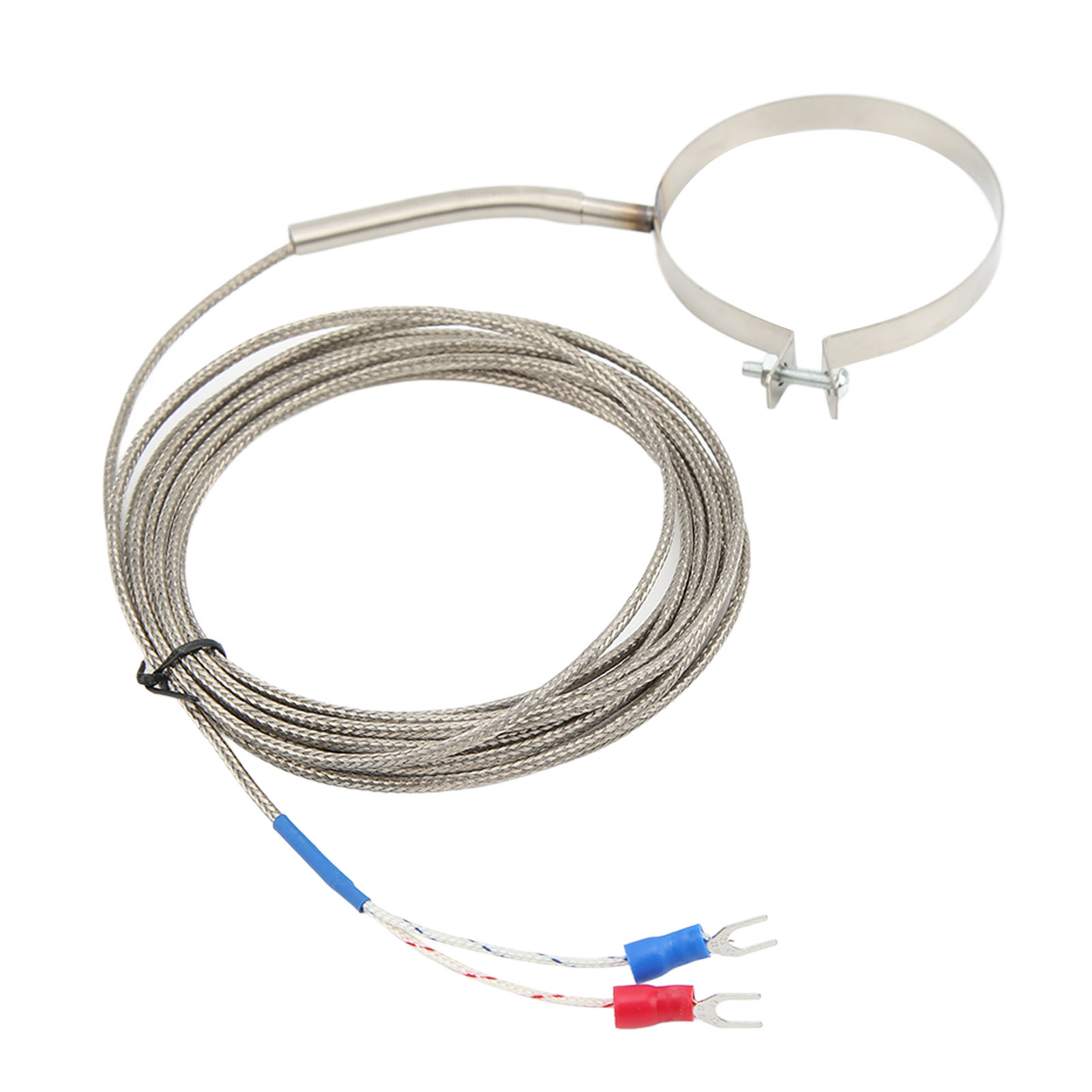 Typ-k-thermoelement, 60 Mm, Edelstahl, 0–400 °c, Gewindetemperatursensor Für Industrielle Anwendungen, 3 M