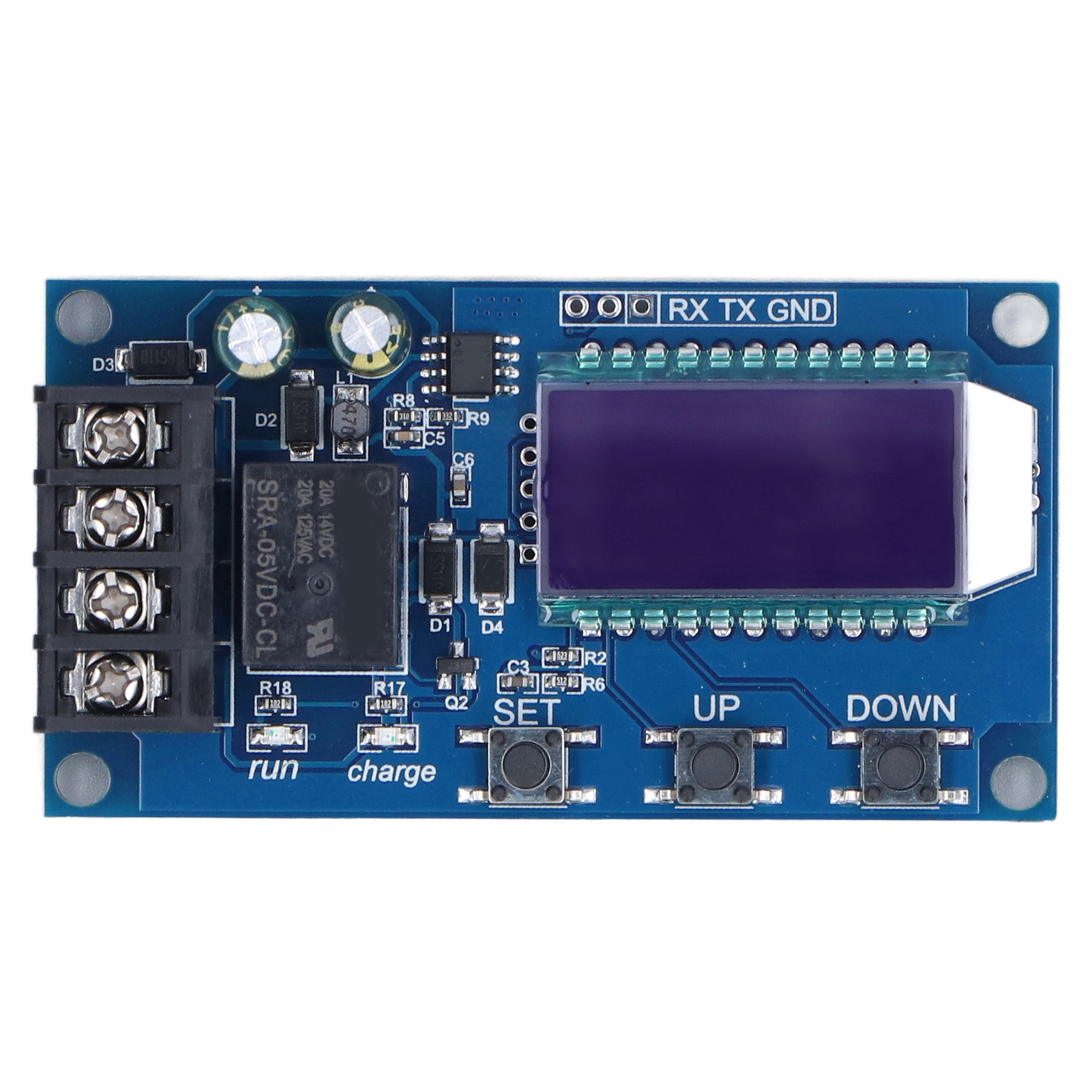 Leiterplatten-ladekontrollmodul Für Lithiumbatterien, Digitaler Überladeschutz Dc 6–60 V