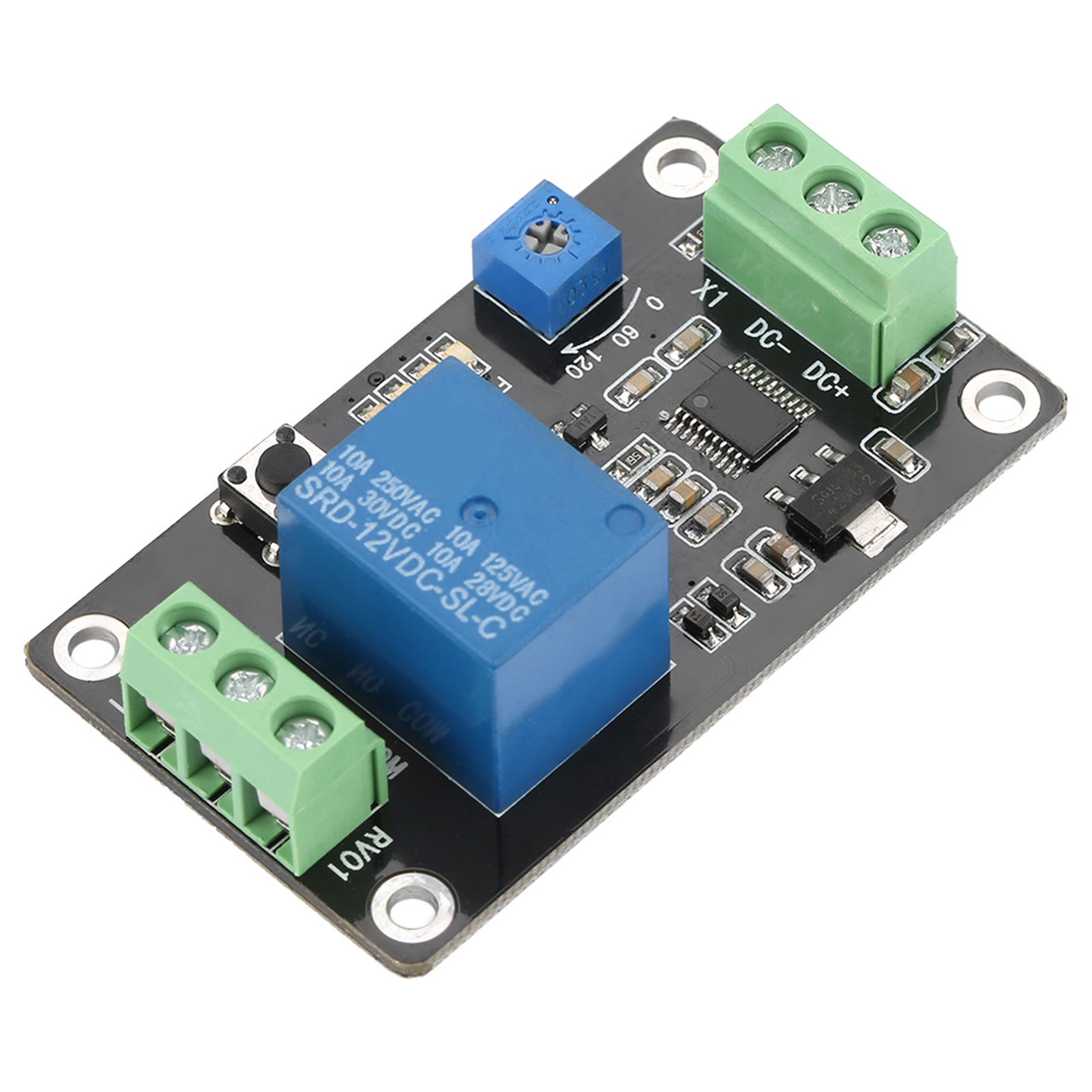 Selbstverriegelndes Relais-timer, Ein/aus-zeitschalter, 555 Dc 12v Modul