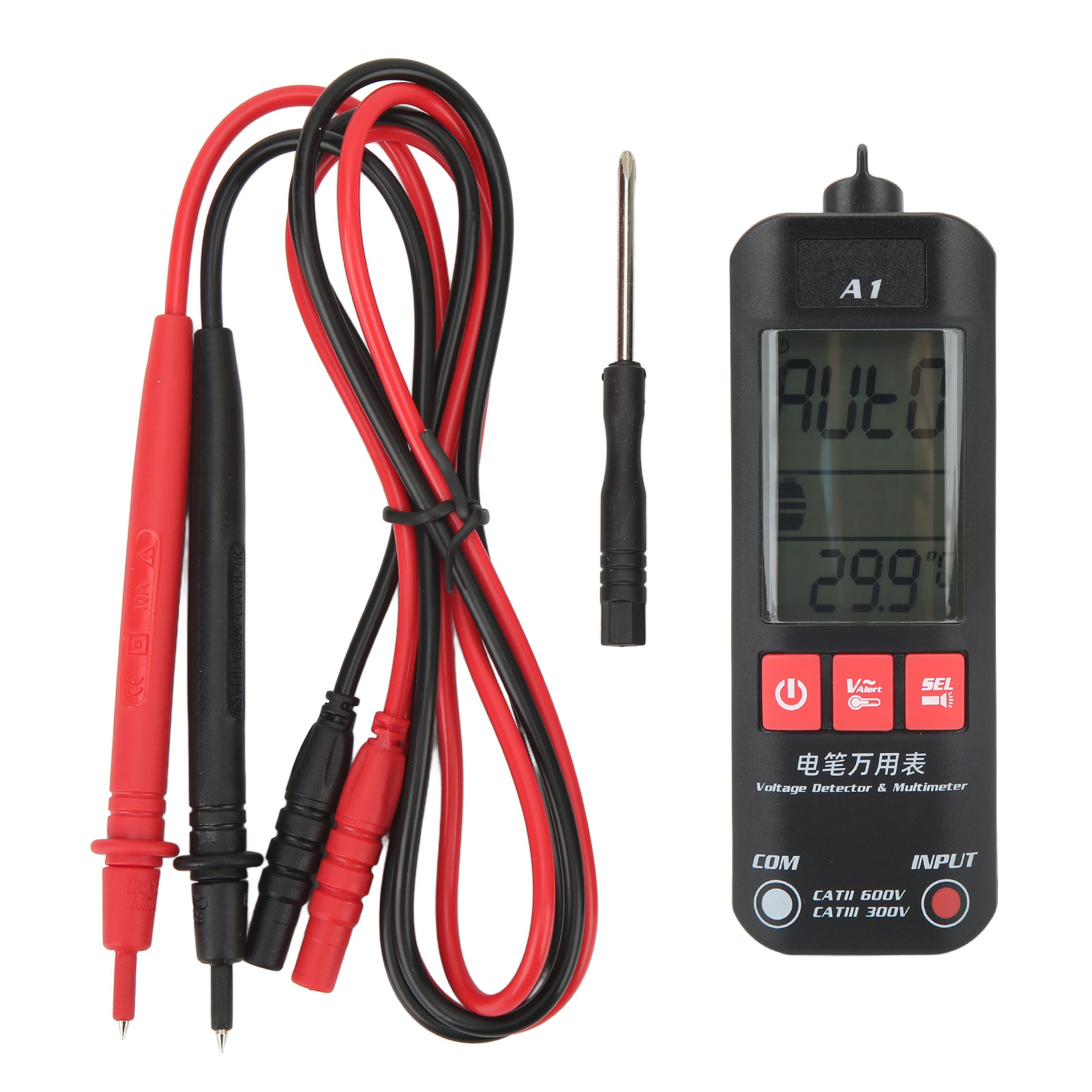 Digitales Multimeter Für Spannungs-, Widerstands- Und Frequenzmessungen – Reparaturwerkzeug