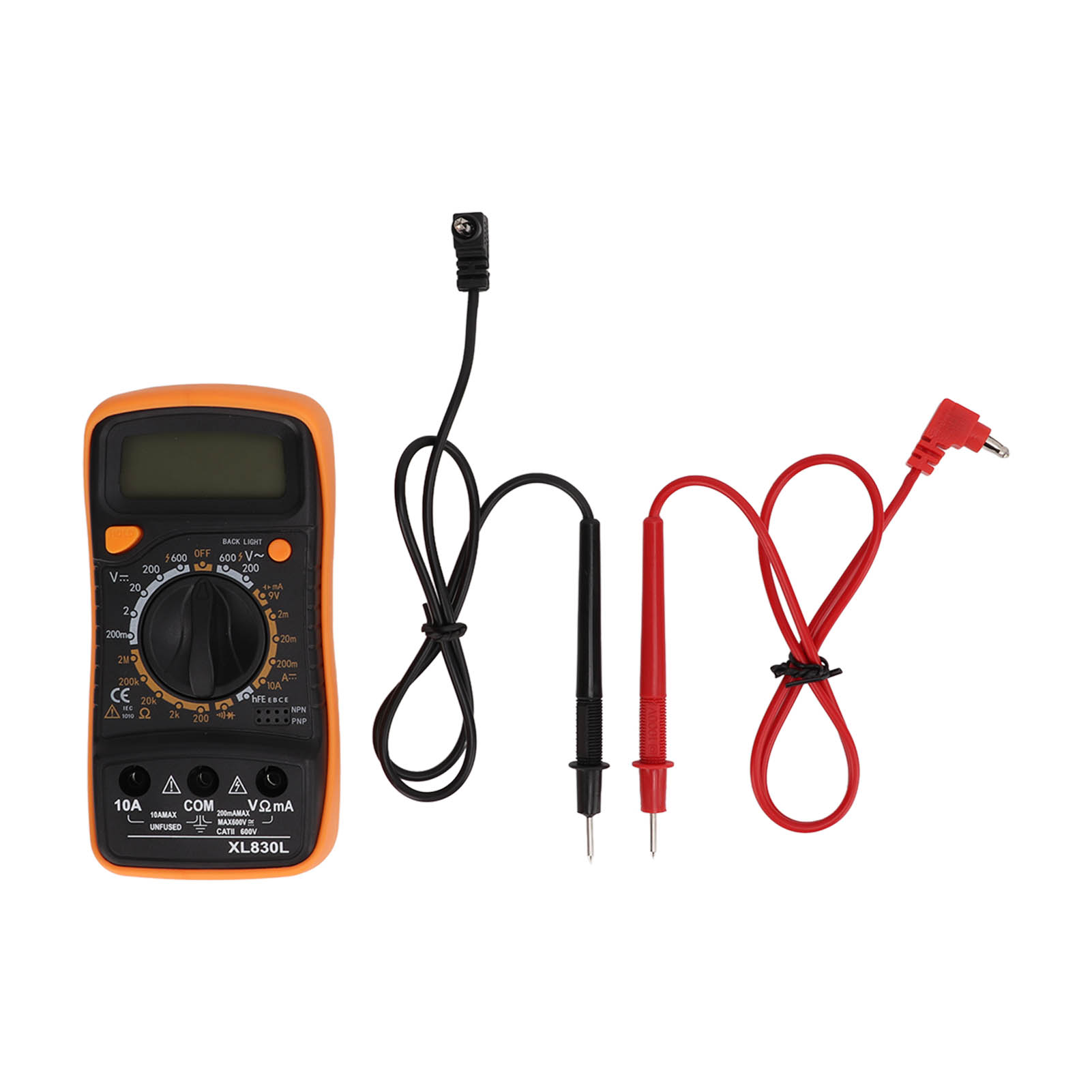Xl830l Digitalmultimeter Mit Hintergrundbeleuchtung – Tragbares Spannungs- Und Strommessgerät