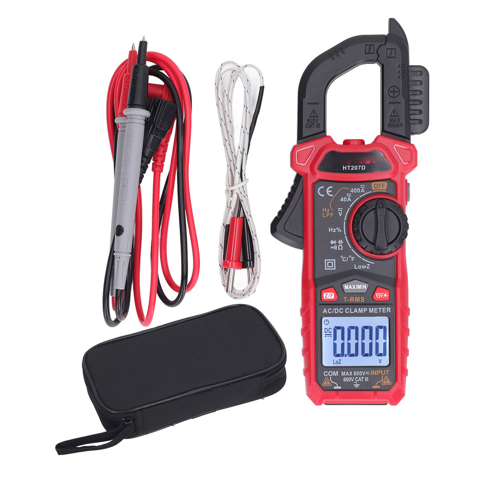 Digitales Multimeter, Zangenamperemeter, Voltmeter, Temperaturmessgerät, Kapazitätsmessgerät, Widerstandsmessgerät, Diodenmessgerät, Wechselstrom- Und Gleichstrommessgerät