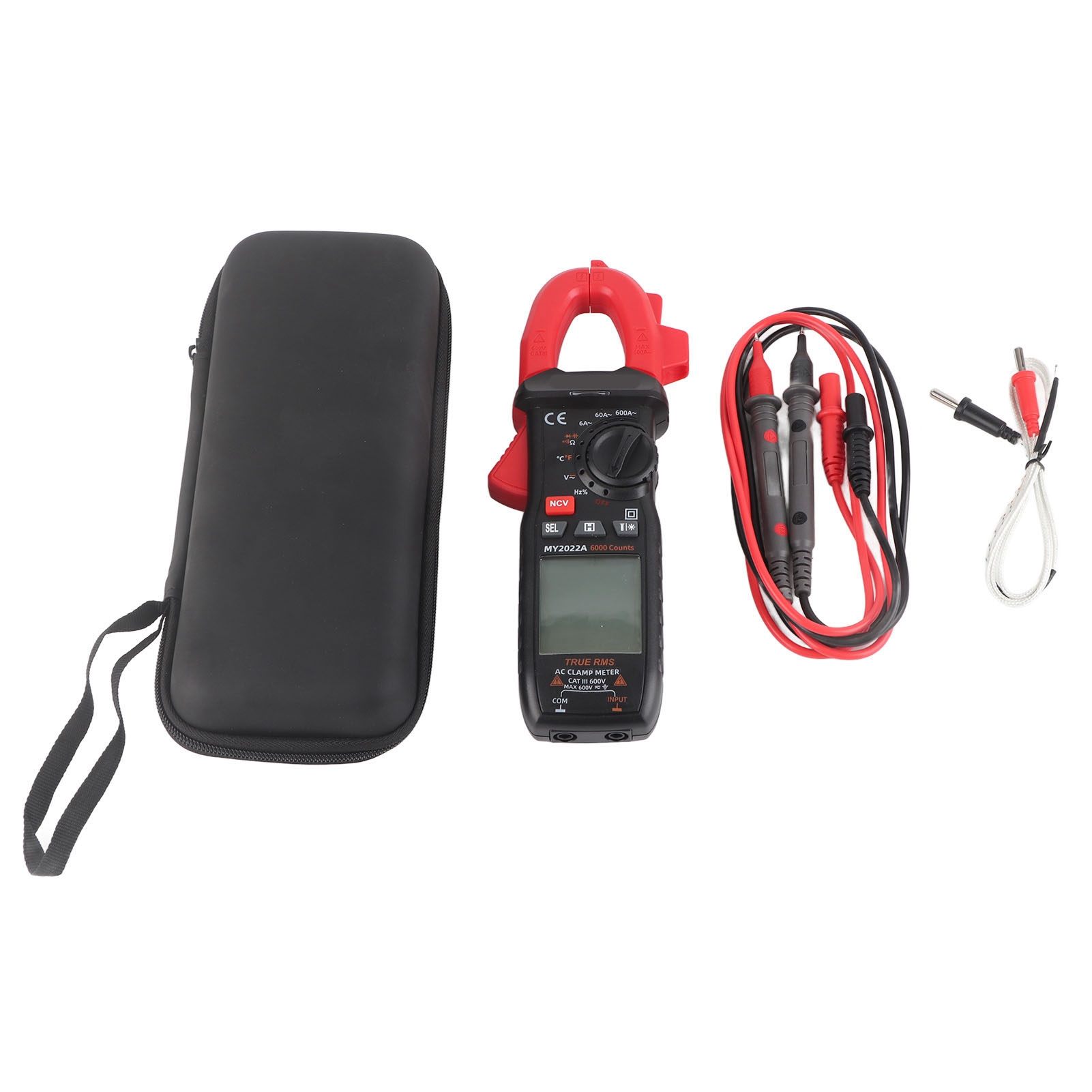 Digitales Zangenmultimeter Zur Messung Von Strom, Spannung, Widerstand Und Zur Prüfung Der Stromkreisdurchgängigkeit