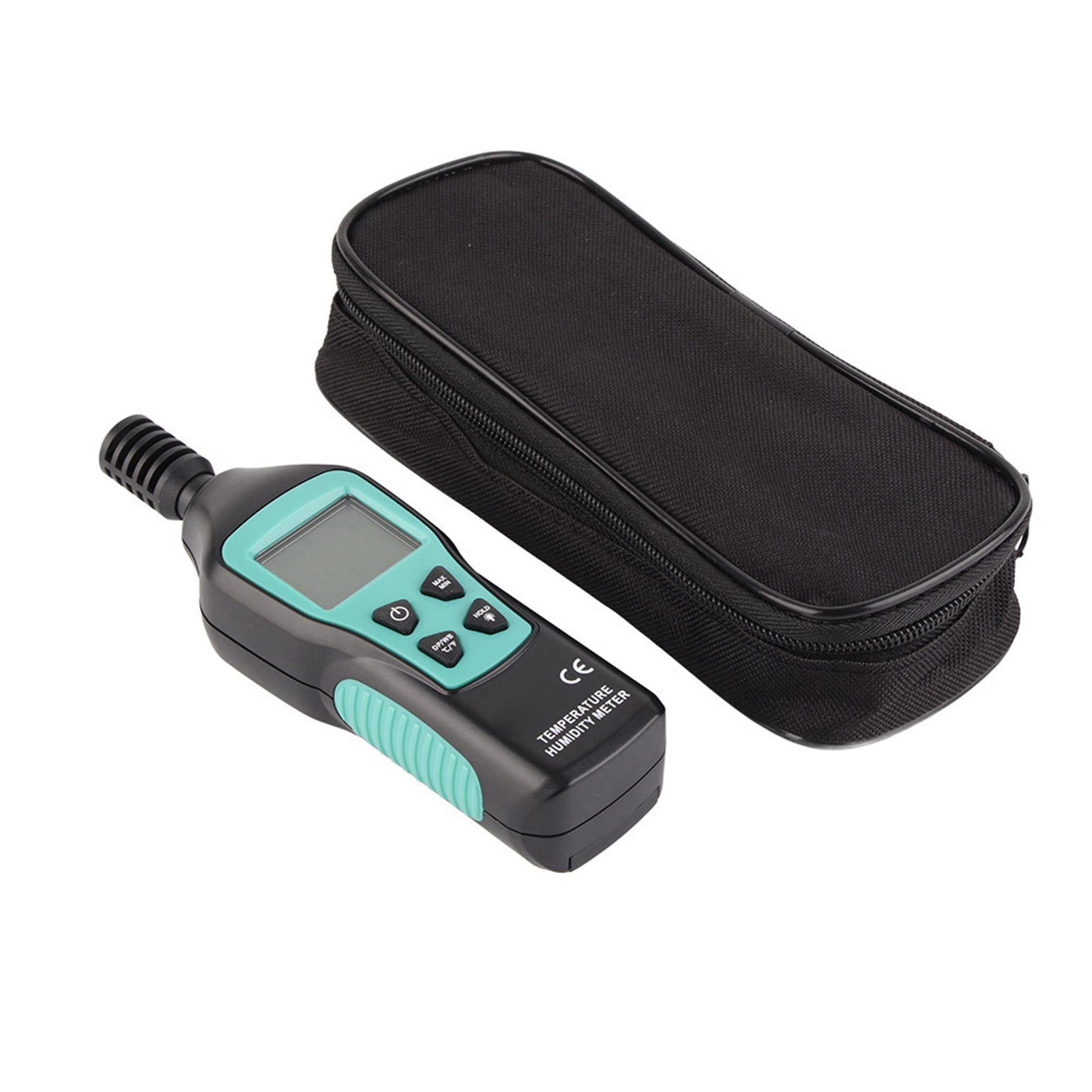 Digitales Mini-thermometer-hygrometer Mit Hintergrundbeleuchtetem Lcd-display Und Hold-funktion