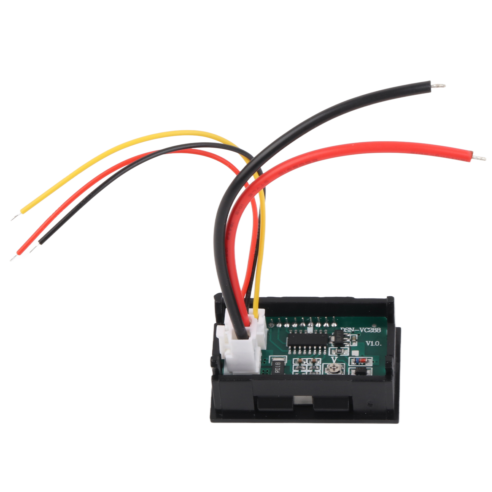 Digitales Voltmeter/amperemeter Mit Dualer Led-anzeige (rot Und Blau), Dc 0–100 V, 10 A