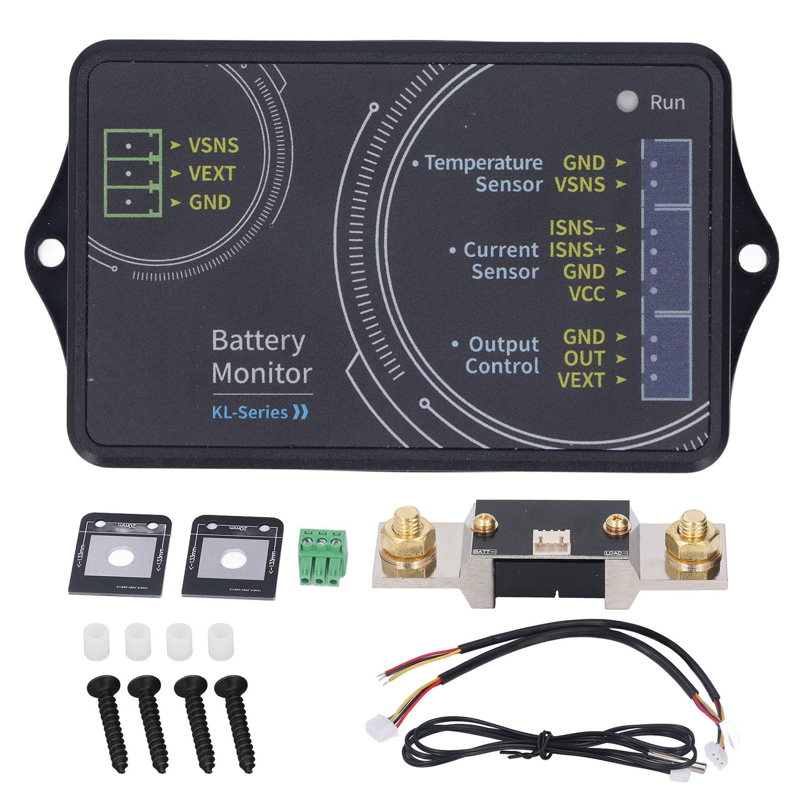 Kl140f 400a 0-120v Bluetooth-batteriemonitor, Drahtloses Strom- Und Spannungsmessgerät Für Wohnmobile