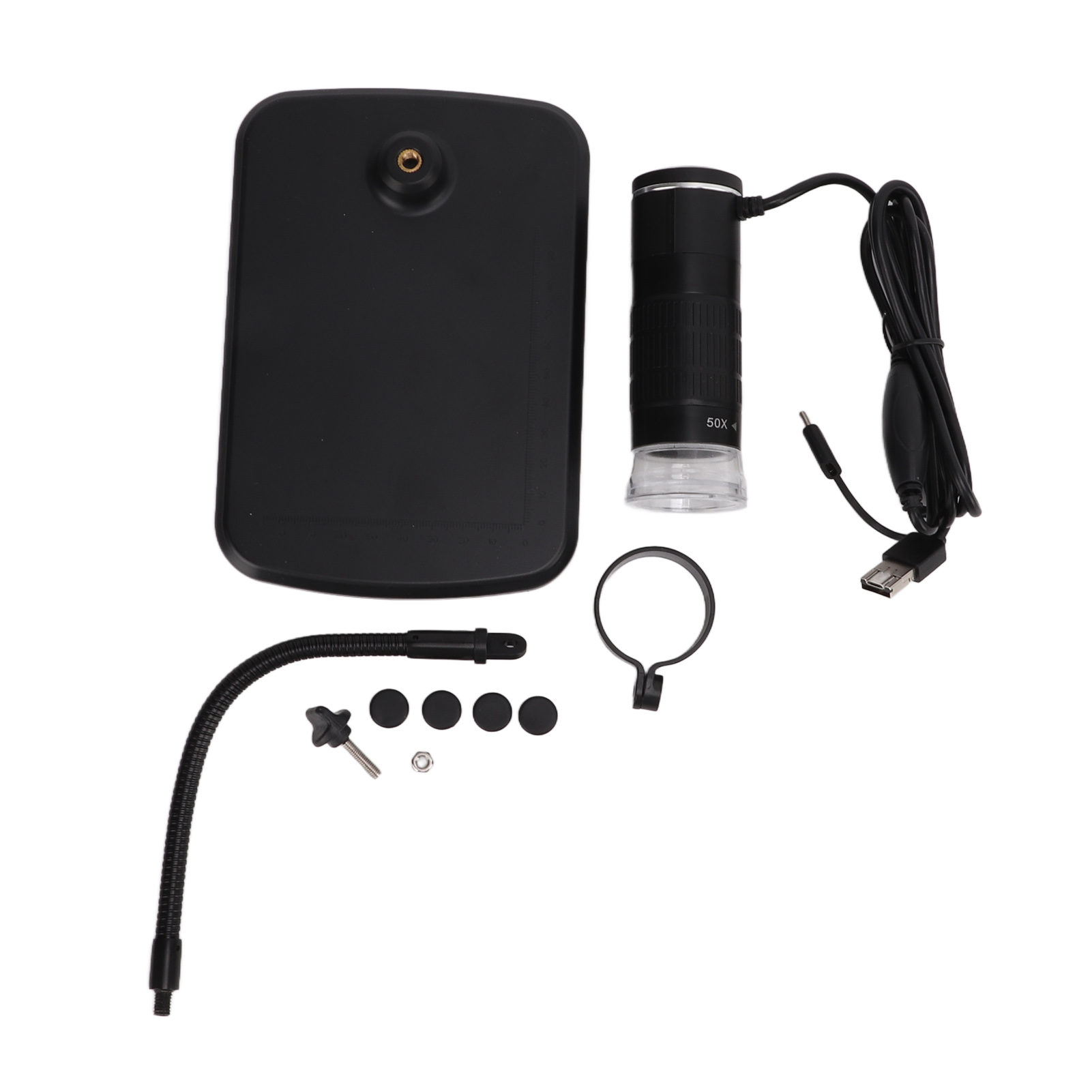 An104 Usb-typ-c-mikroskop, 3-in-1 Für Smartphone Und Pc, Multifunktionale Elektronische Lupe