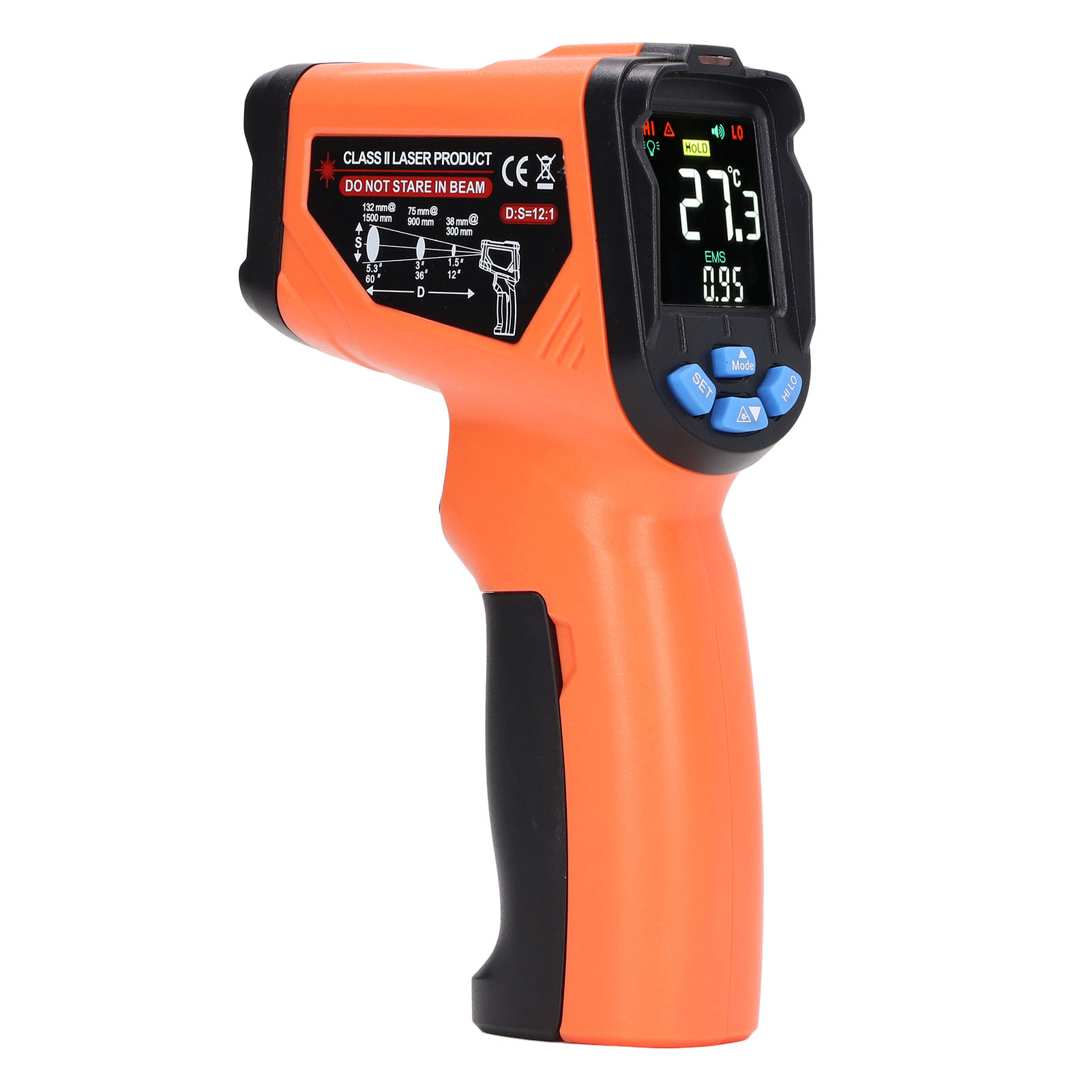 Hochpräzises Industrielles Infrarot-thermometer Für Öl- Und Wassertemperatur
