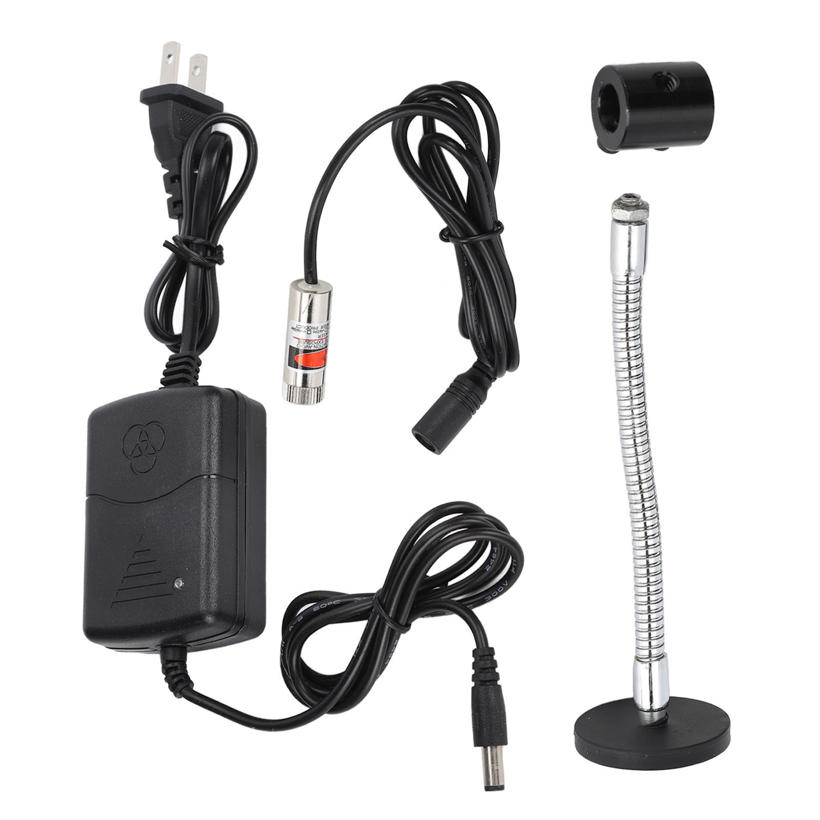 650-nm-rotlasermodul Mit Flexibler Magnethalterung Zur Infrarotausrichtung, Us-stecker Ac 100–240 V