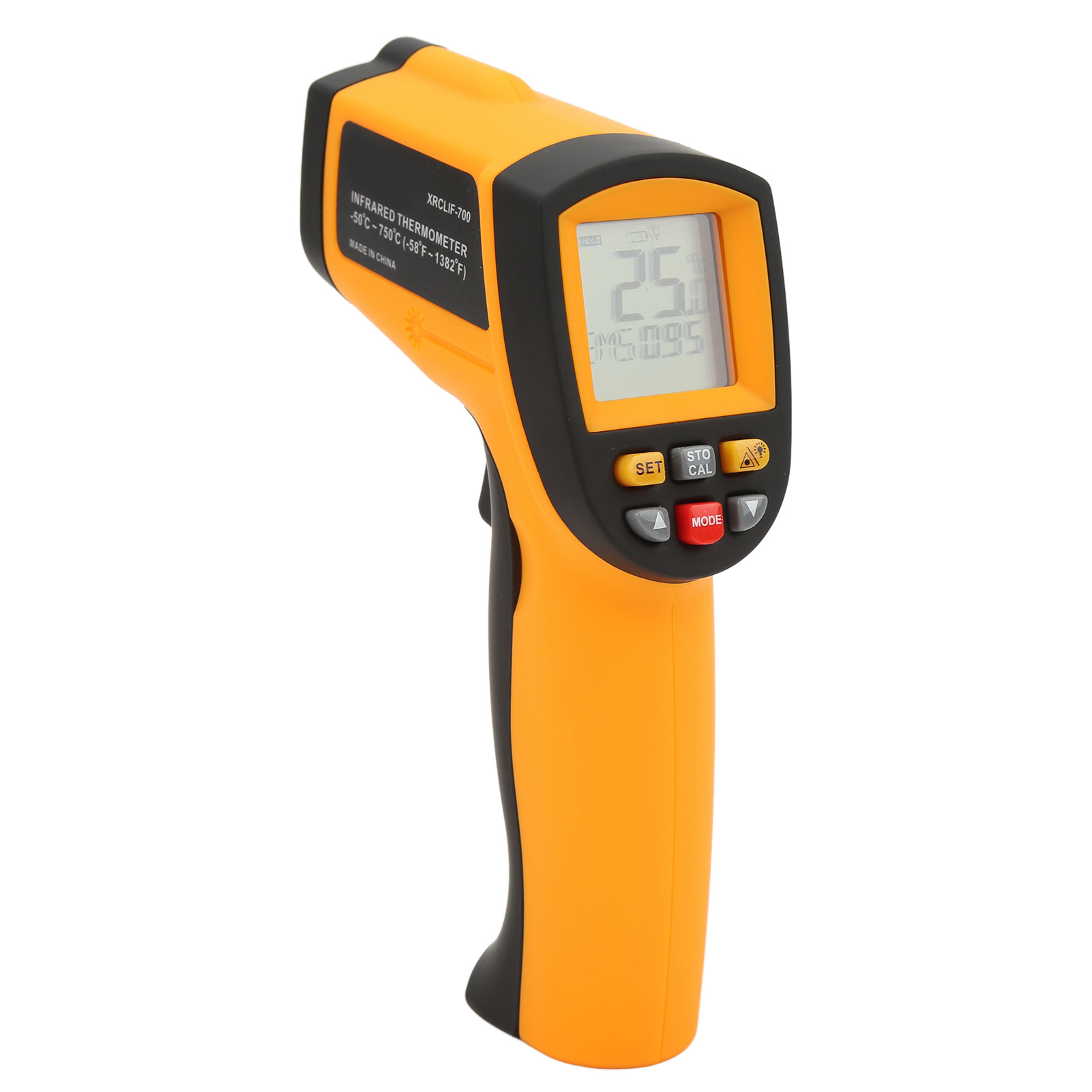 Xrclif-700 Berührungsloses Infrarot-thermometer -50 °c Bis 750 °c Für Küche, Kühlschrank Und Industrie