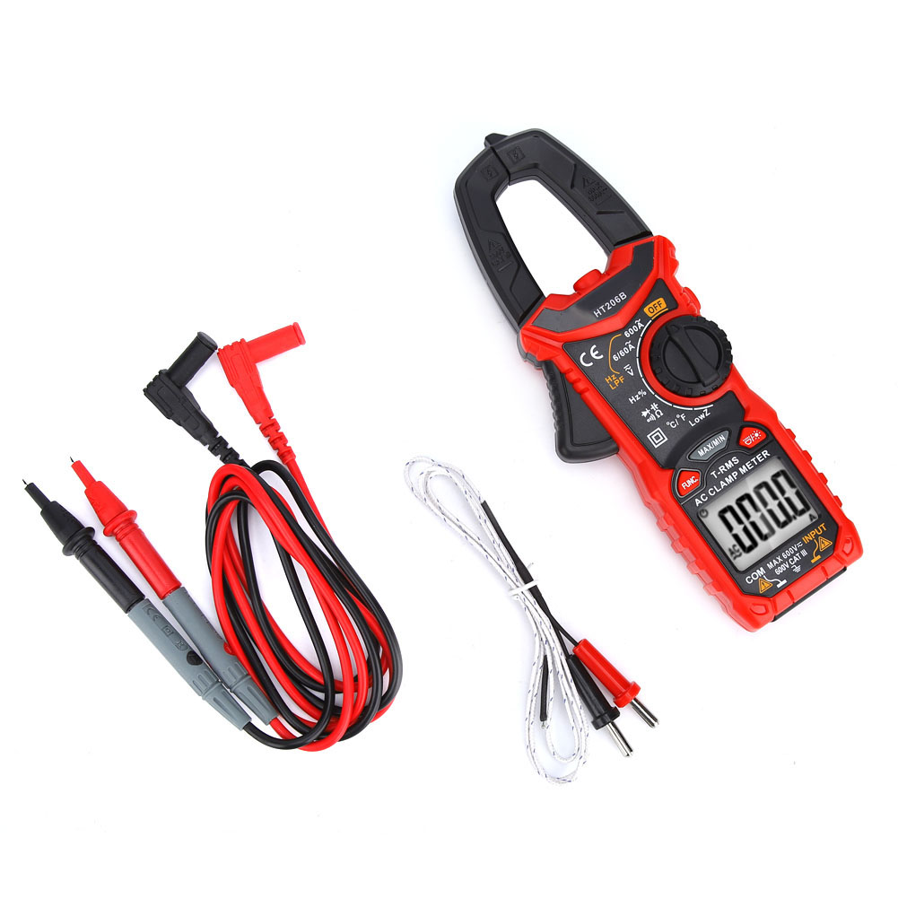 Ht206b Mini-ac/dc-zangenmultimeter Für Spannung, Wechselstrom Und Widerstand